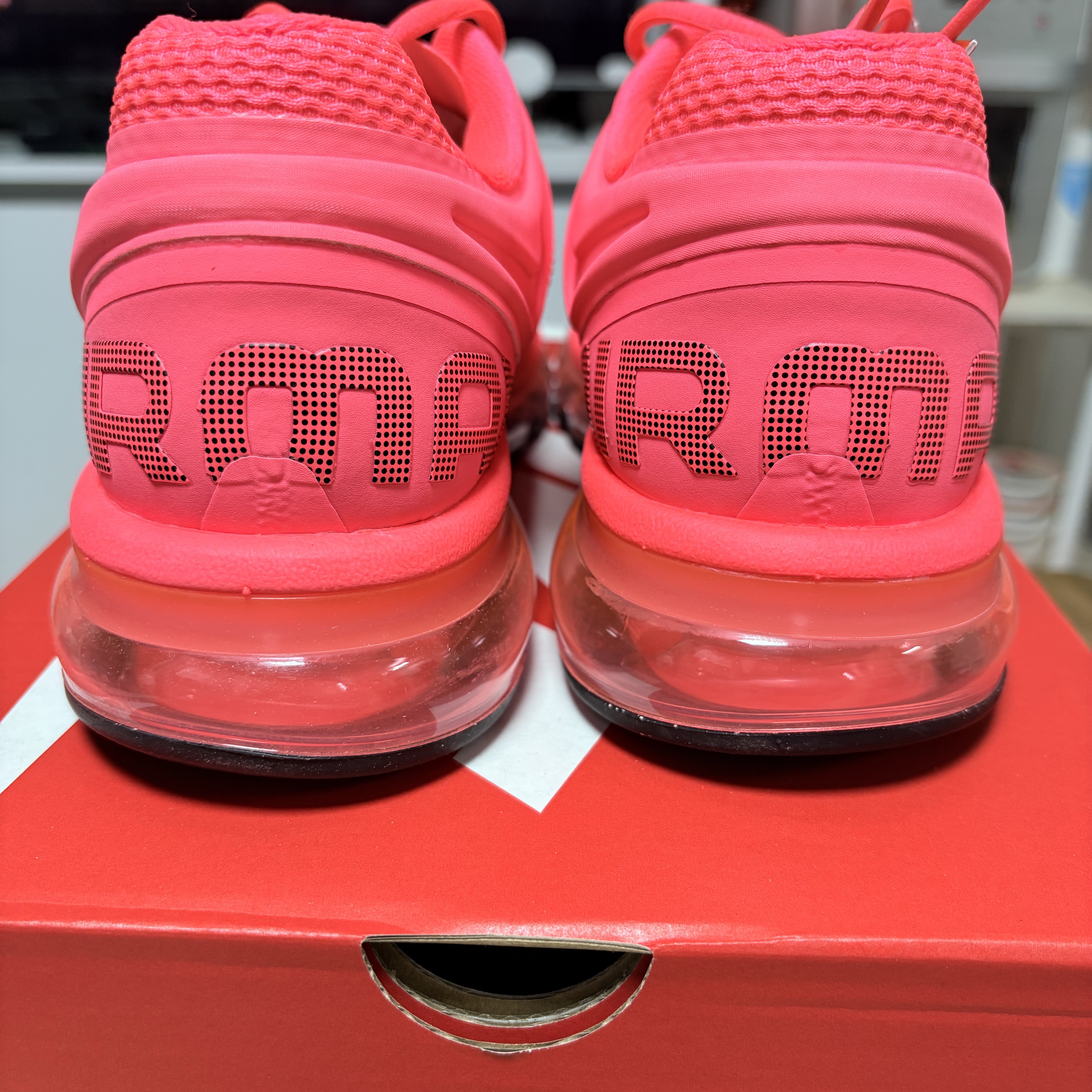 Nike Air Max 2013 Hot Punch Bright Crimson 착용 스타일 - 5