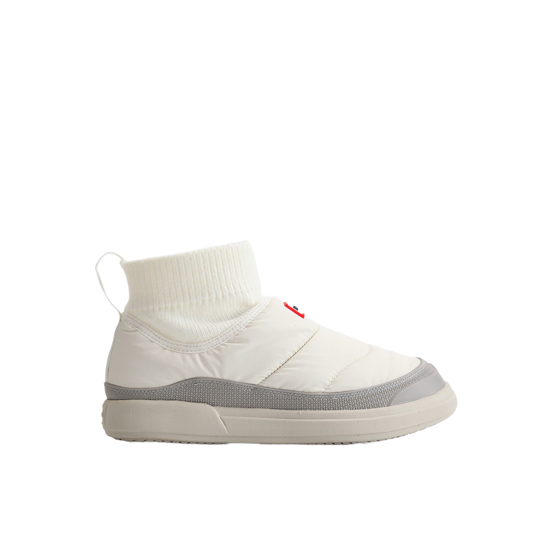 ★HUNTER★ WOMEN In-Out Puffer Knit Cuff Boots Star White Pe W) 헌터 인 아웃 푸퍼 니트 커프 부츠 스타 화이트 펠리칸