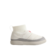 (W) Hunter In Out Puffer Knitted Cuff Boot Star White Pelican