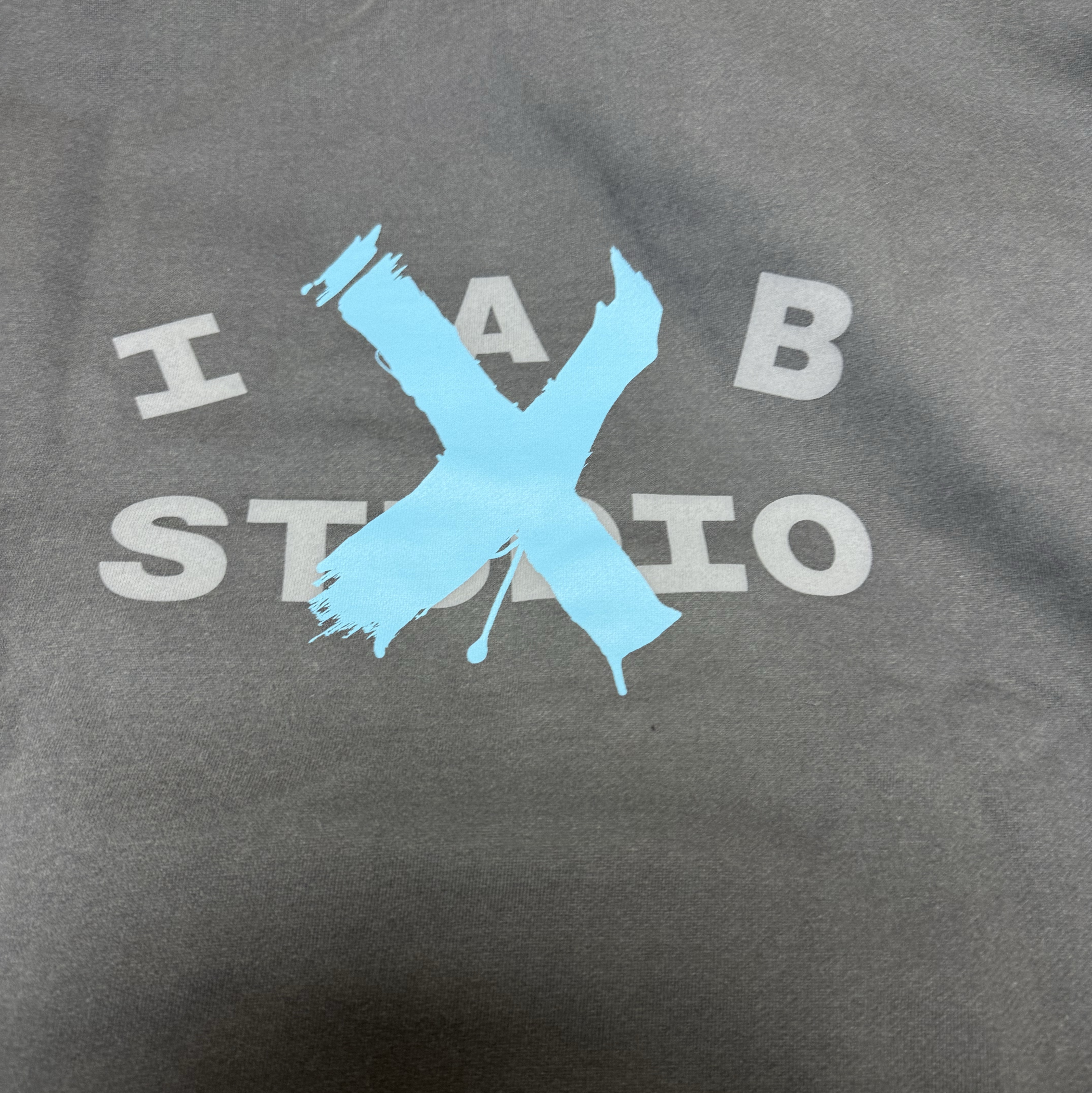 IAB Studio x Arcane Jinx Hoodie Washed Navy Sky Blue 착용 스타일 - 1