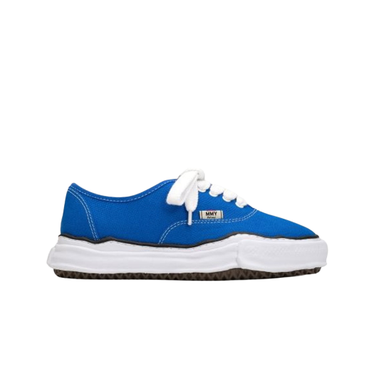 Maison Mihara Yasuhiro Baker OG Sole Canvas Low Cut Sneakers CL Blue