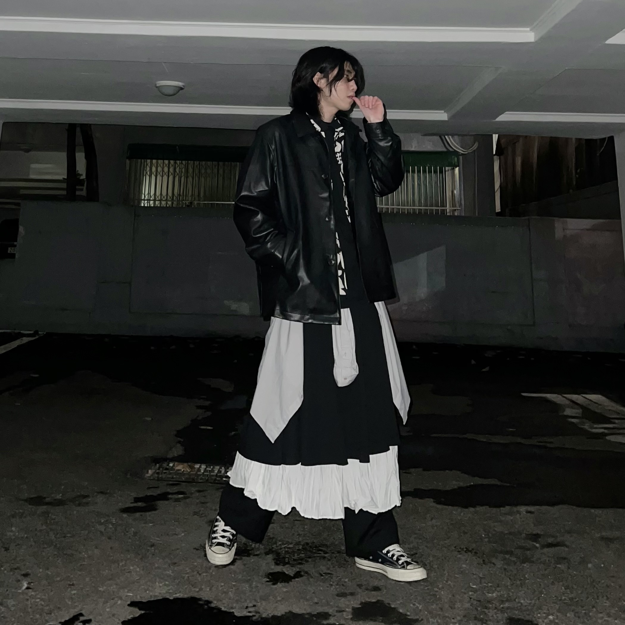 Converse Chuck 70 Ox Black - Standard 착용 스타일 - 2