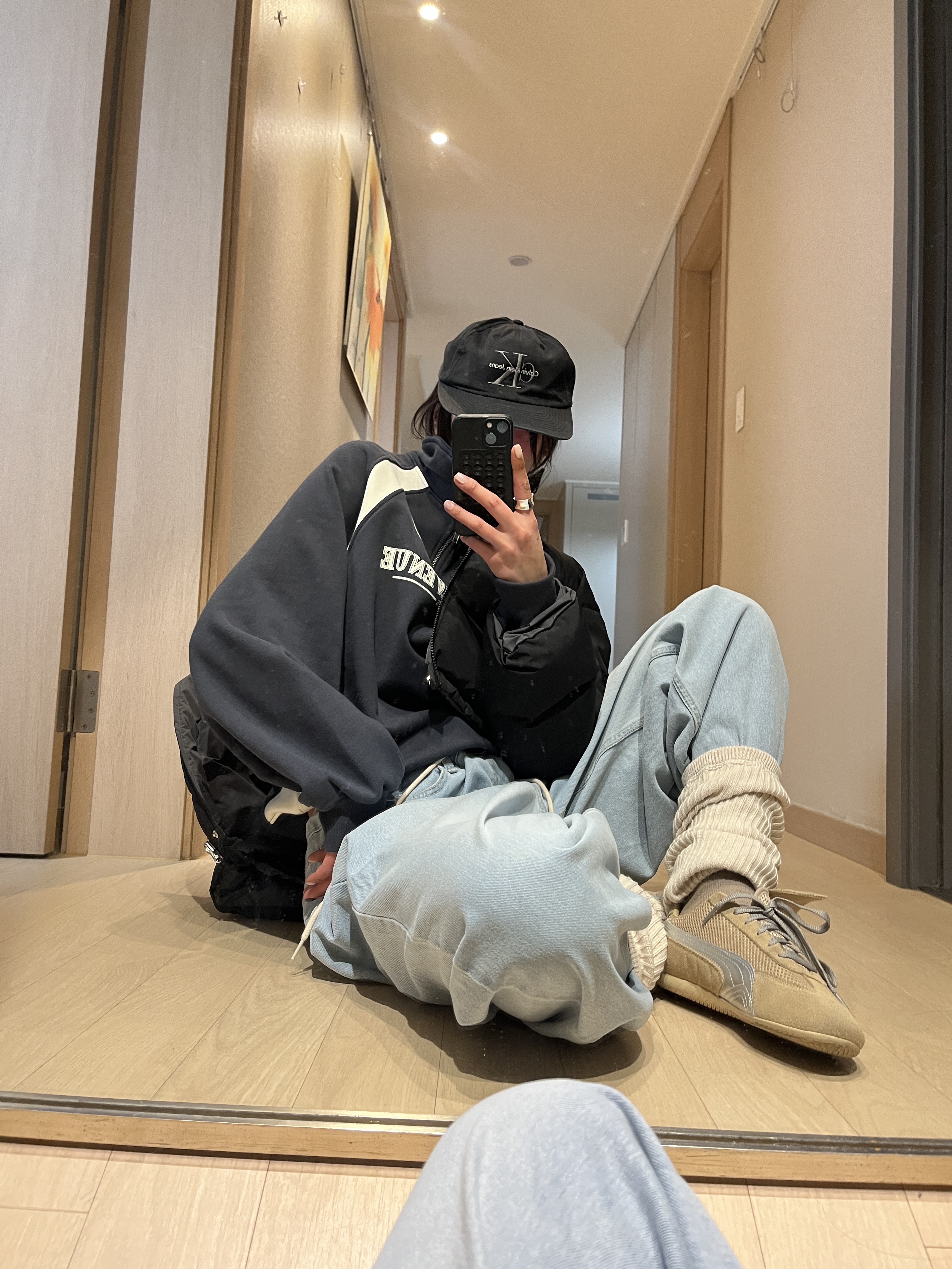 Puma x Open Yy Speedcat Prairie Tan Matte Silver 착용 스타일 - 3