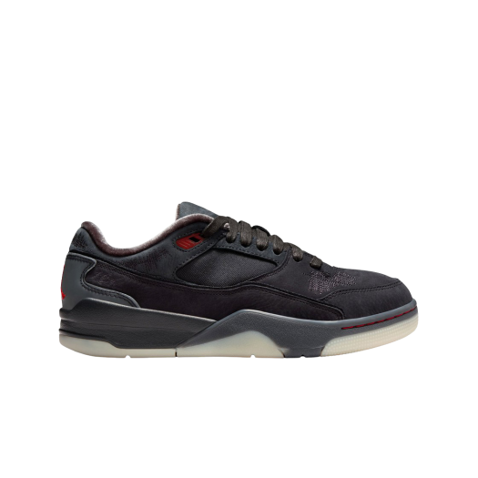 (W) Jordan x Who Decides War Flight Court Black Varsity Red