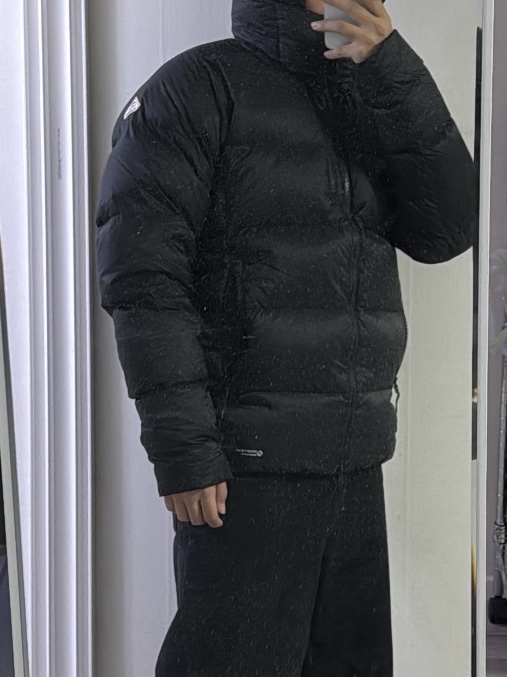 Pyrenex Hudson XP Technical Alpinism Down Jacket Black 착용 스타일 - 5