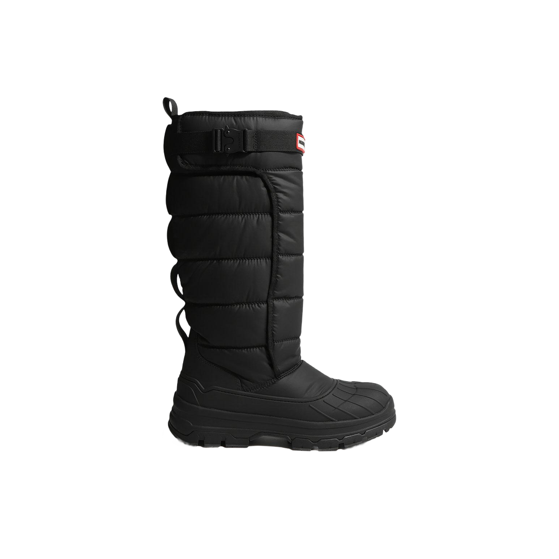 WFT2000NYR-BLK Hunter Intrepid Buckle Tall Snow Boots Black