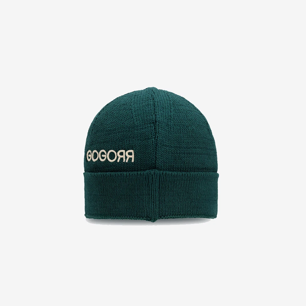 고고르르 G 로고 숏 비니 그린 | GOGORR | KREAM GOGORR G Logo Short Beanie Green