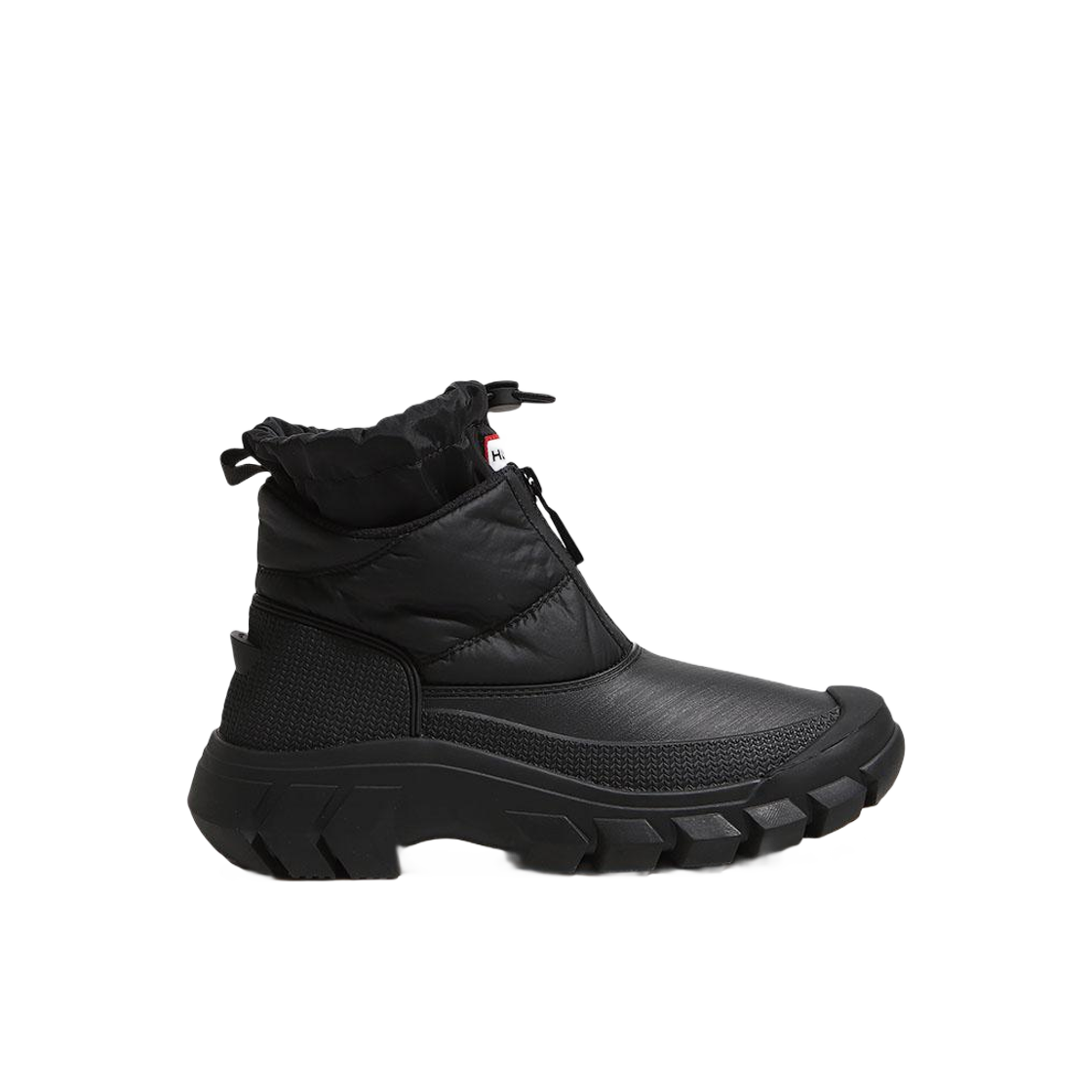 WFS5000WWU-BLK (W) Hunter Intrepid Ankle Zip Snow Boots Black