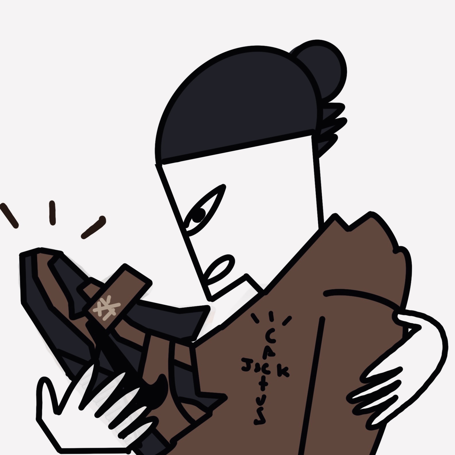 Jordan x Travis Scott Jumpman Jack TR Sail and Dark Mocha, Jordan x Travis Scott Full-Zip Hoodie Palomino (DZ5500-275) 착용 스타일 - 8
