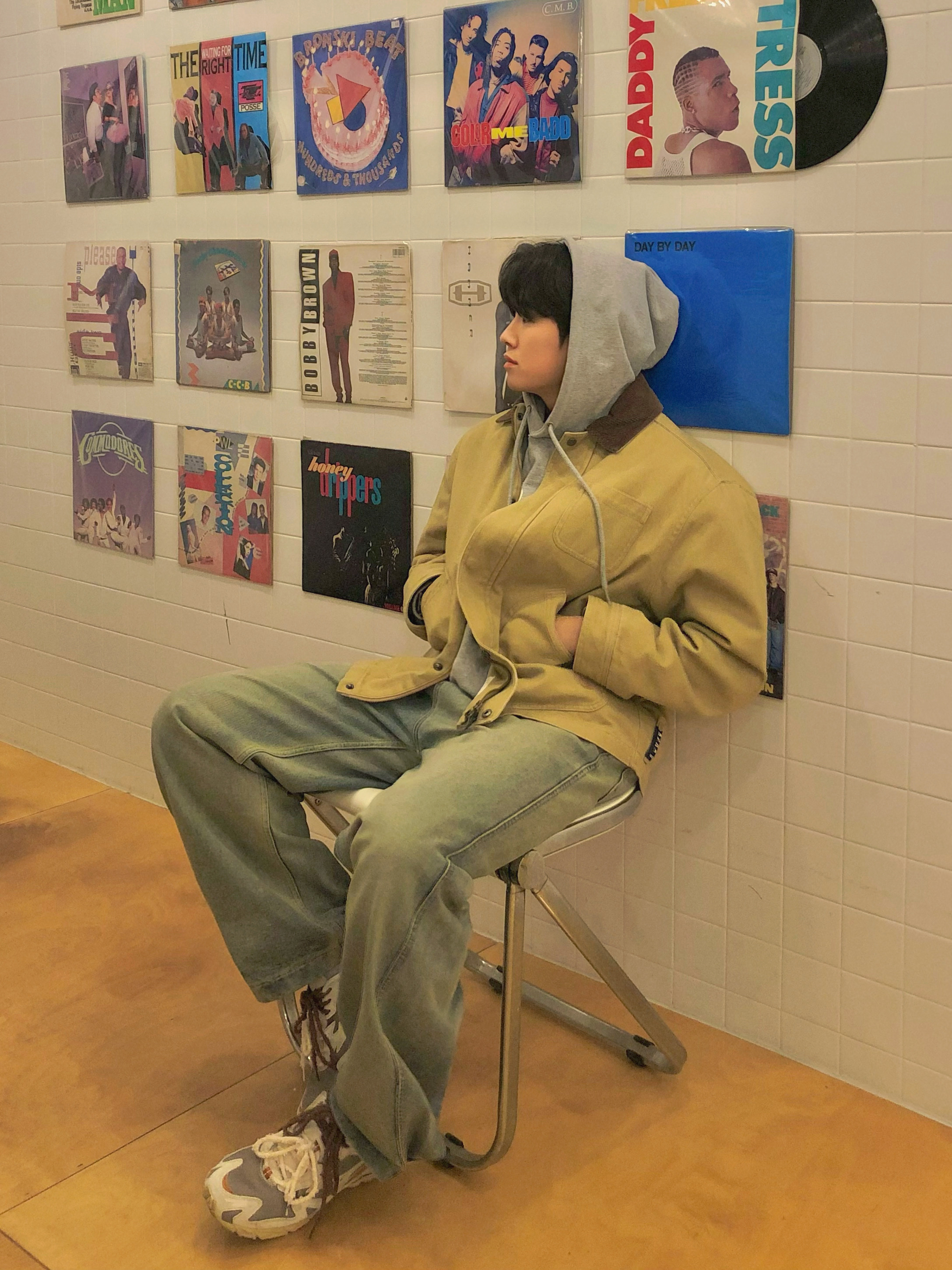 STU X MIZUNO Wave Rider 10 착용 스타일 - 2