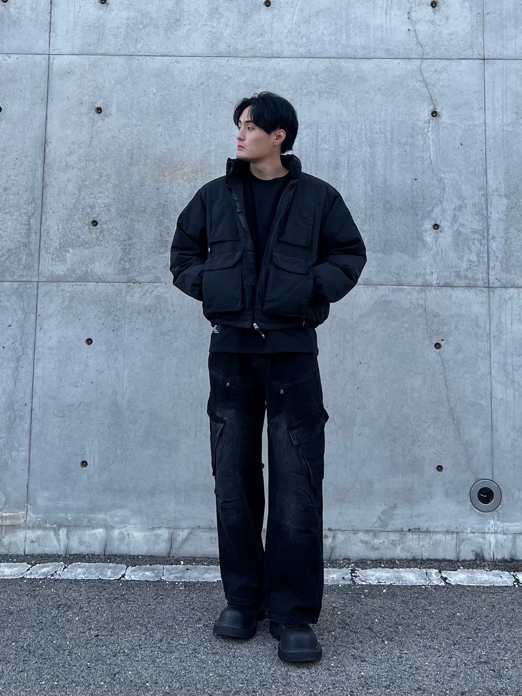 Balenciaga Steroid Derby Black 착용 스타일 - 2
