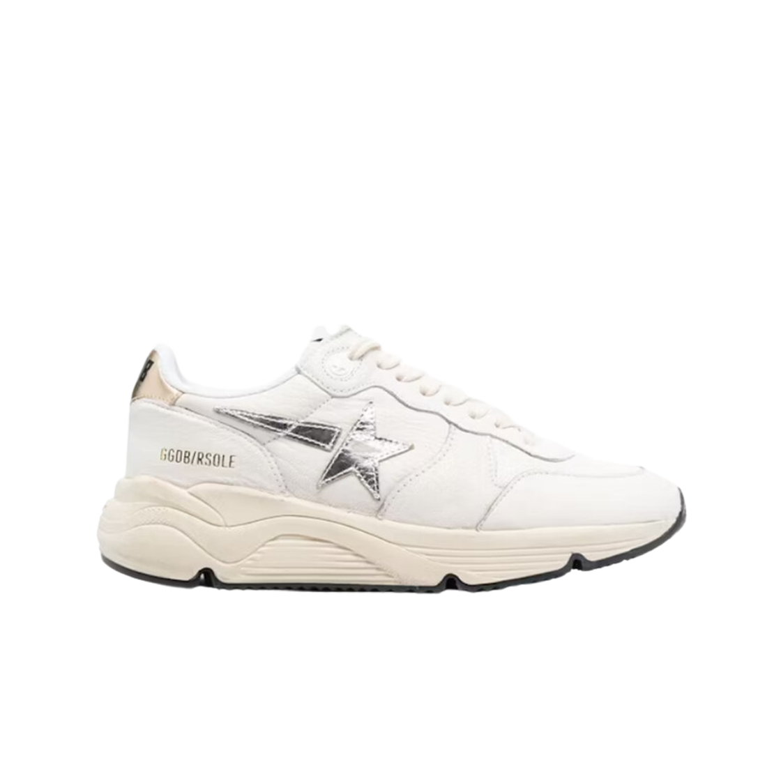 GWF00215-F004737-10358 (W) Golden Goose Running Sole Sneakers White