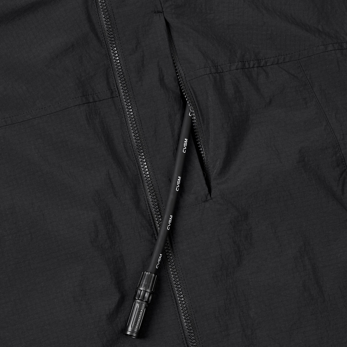 키크 필로우디 인플래터블 칼라 윈드브레이커 블랙(keek Pillowdy Inflatable Collar Windbreaker Black) - 2