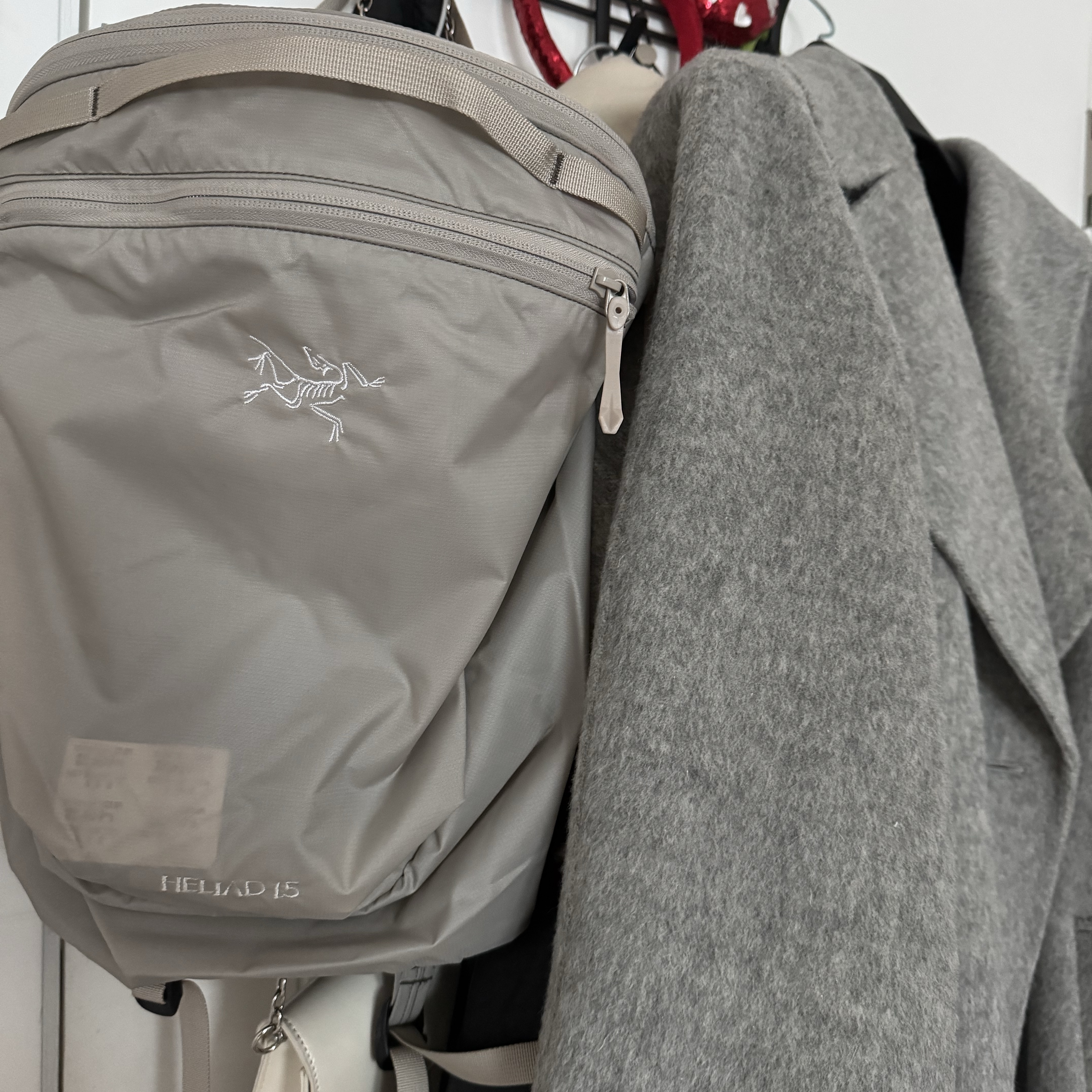 Arc'teryx Heliad 15 Backpack Rune 착용 스타일
