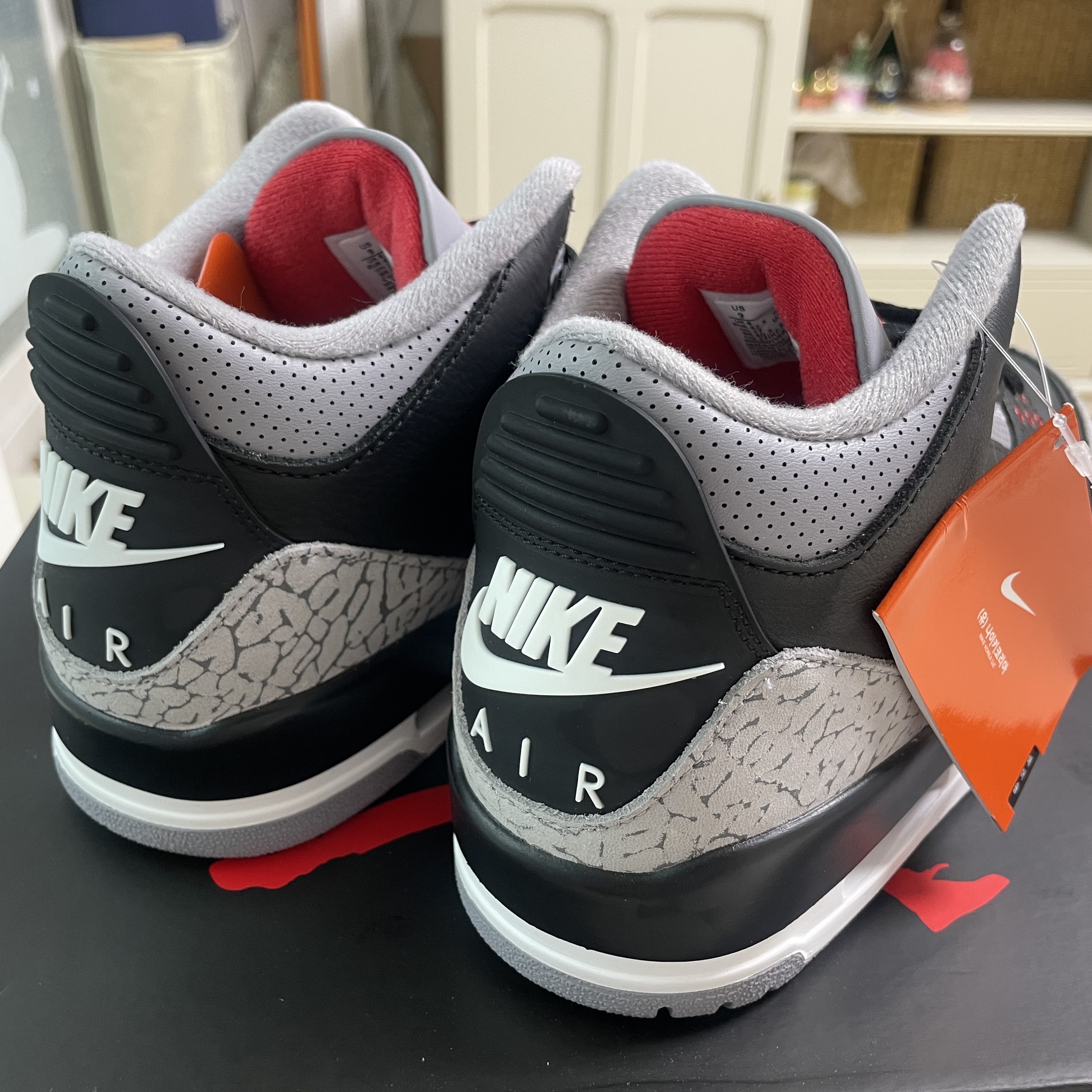Jordan 3 Retro Black Cement 2024 착용 스타일 - 3