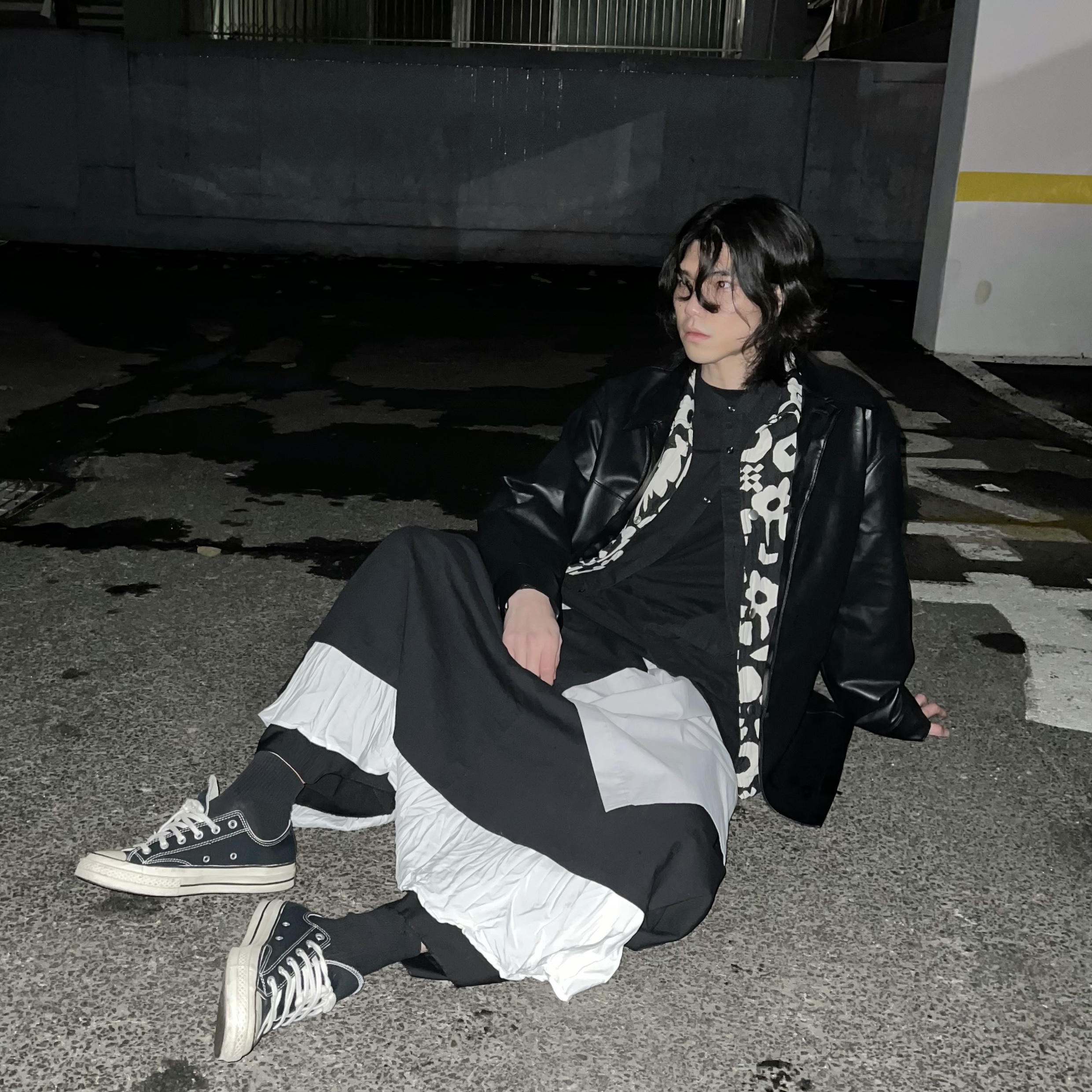 Converse Chuck 70 Ox Black - Standard 착용 스타일 - 5