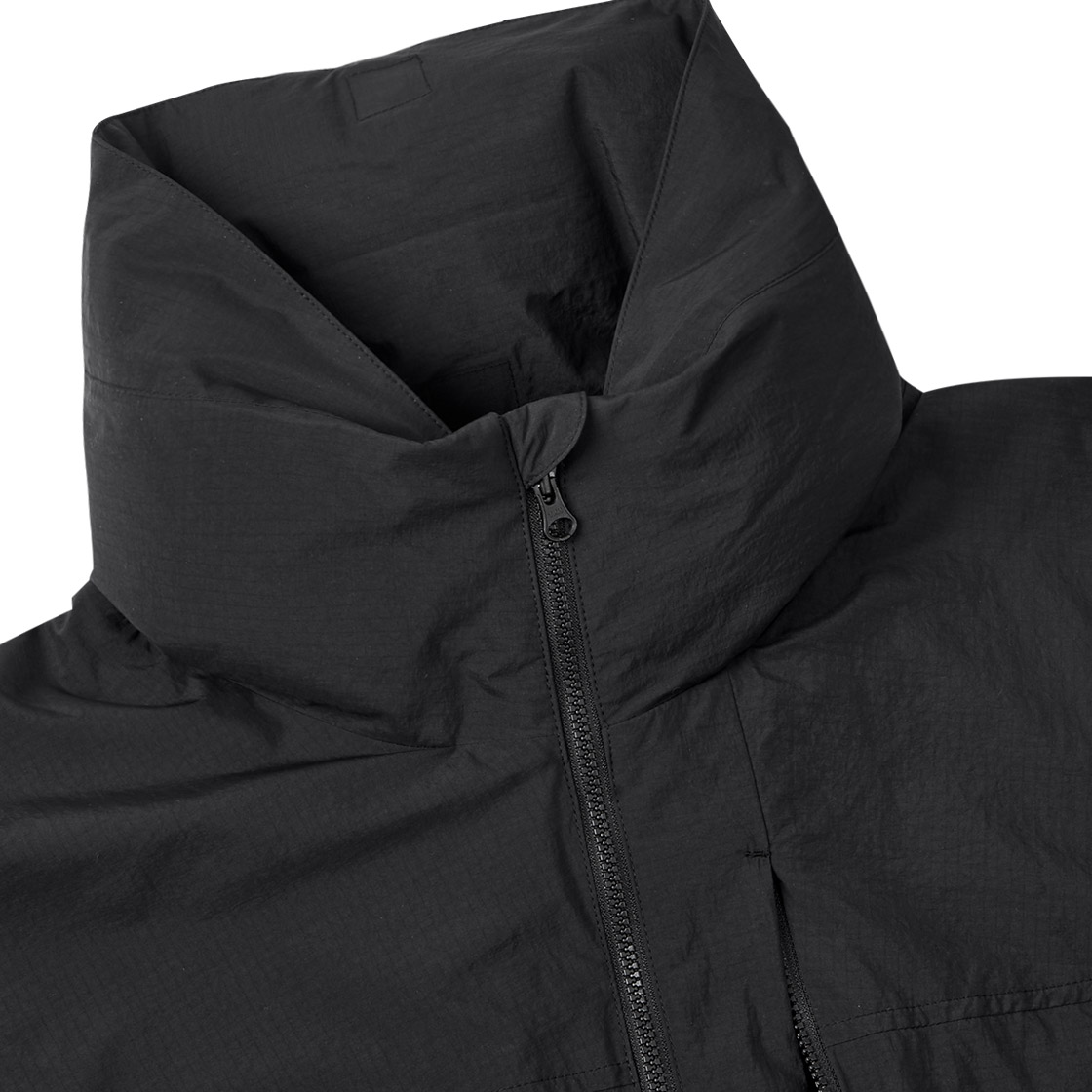 키크 필로우디 인플래터블 칼라 윈드브레이커 블랙(keek Pillowdy Inflatable Collar Windbreaker Black) - 4