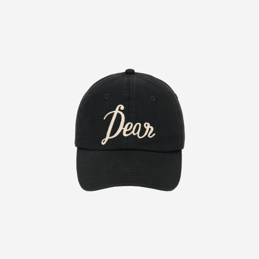 SBD3U91004BKM General Idea Unisex Dear Felt Patch Ball Cap Black