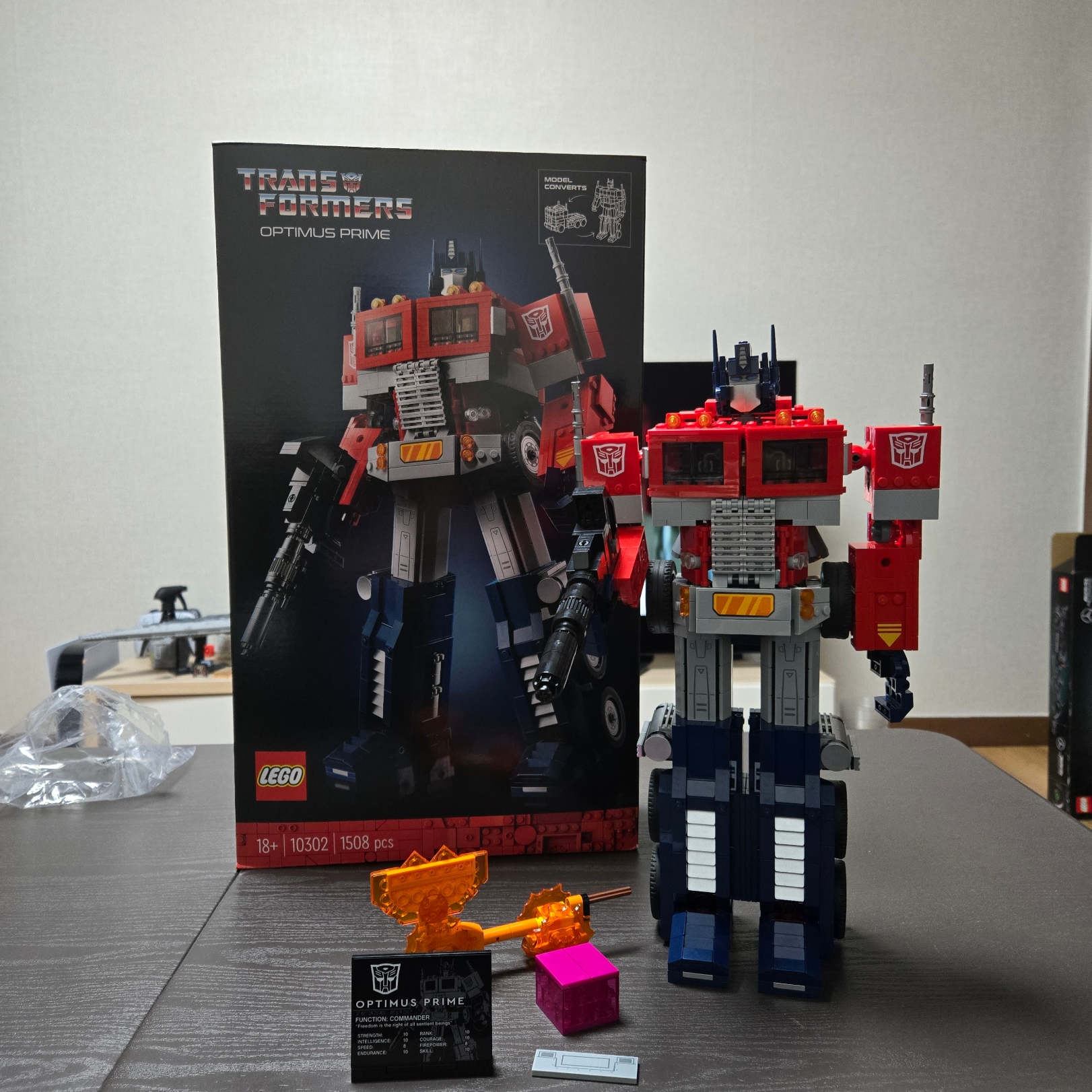 Lego Optimus Prime 착용 스타일 - 1