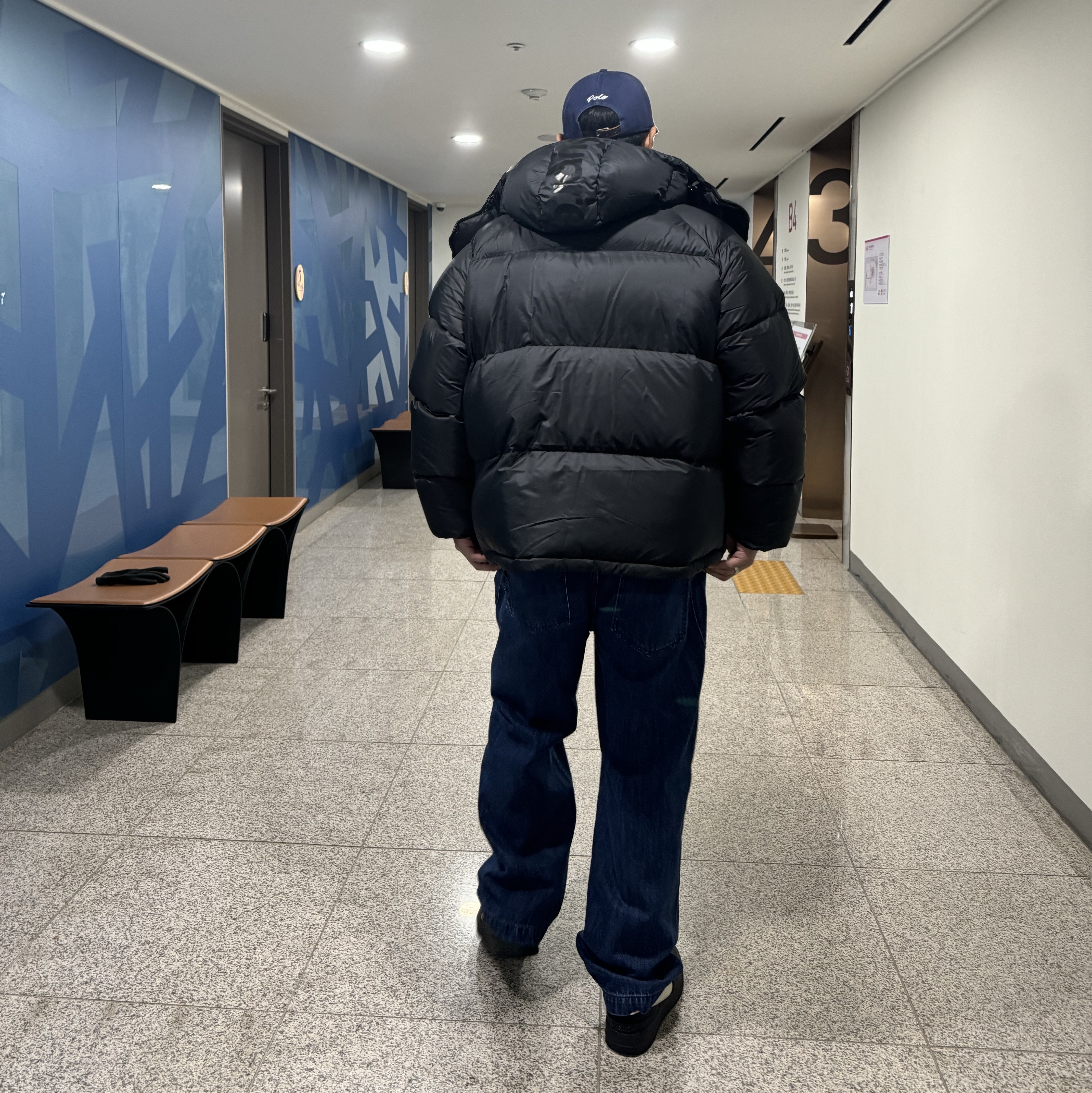 Supreme 700-Fill Down Lightweight Puffer Jacket Black - 24FW, Nike x Ambush Air Force 1 Low SP Black 착용 스타일 - 1