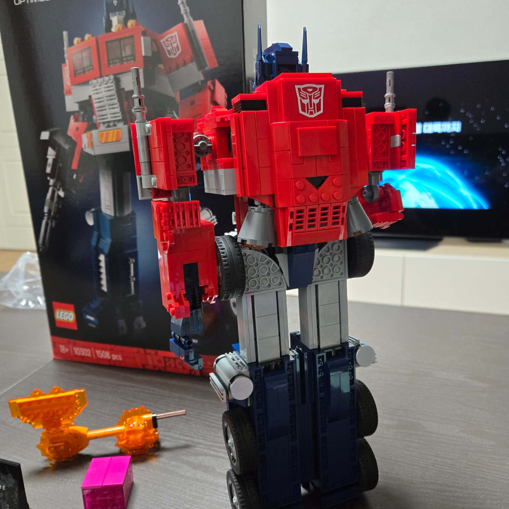 Lego Optimus Prime 착용 스타일 - 3
