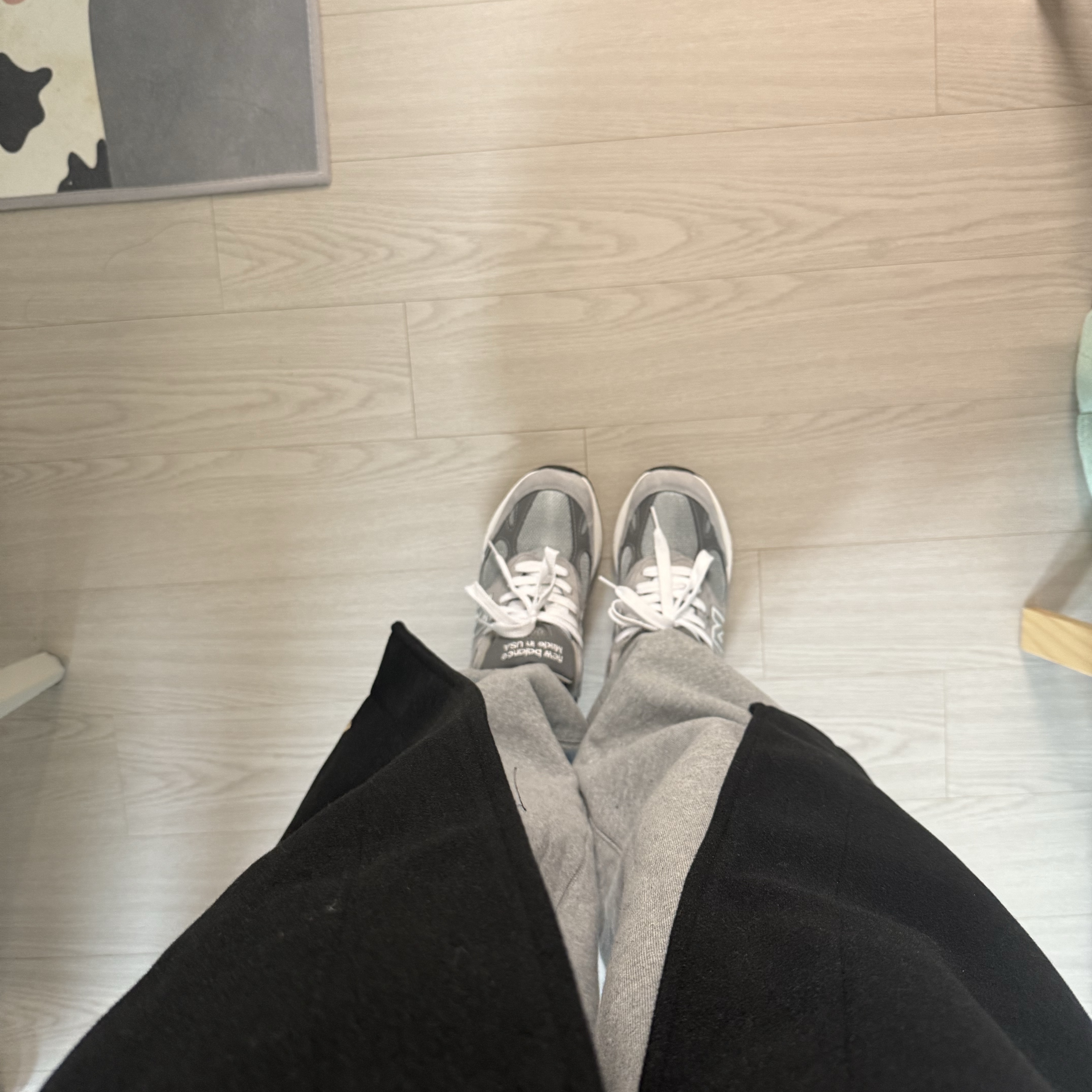 New Balance 993 Made in USA Grey - D Standard 착용 스타일