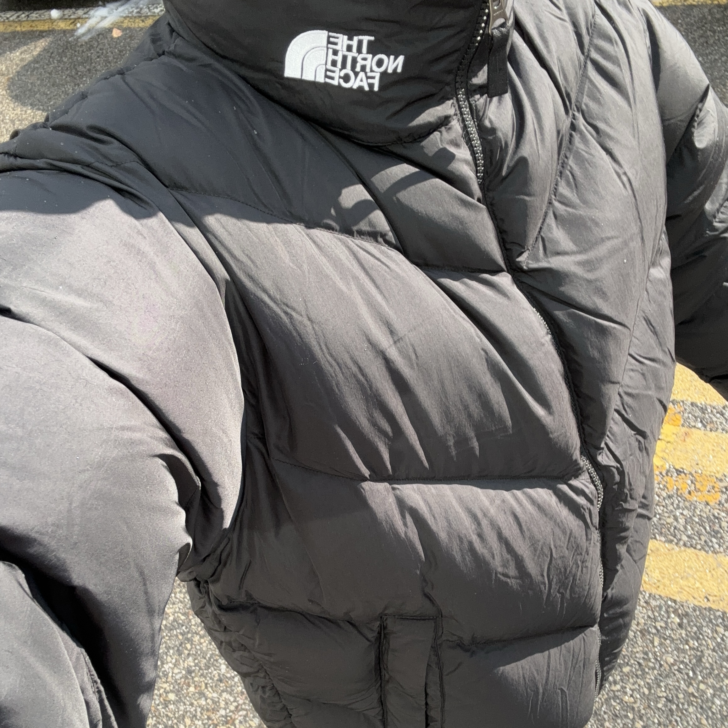 The North Face Ascent Jacket Black 착용 스타일