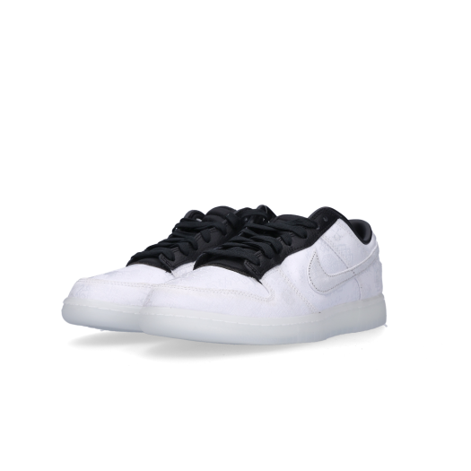 Nike x Clot x Fragment Dunk Low Black and White