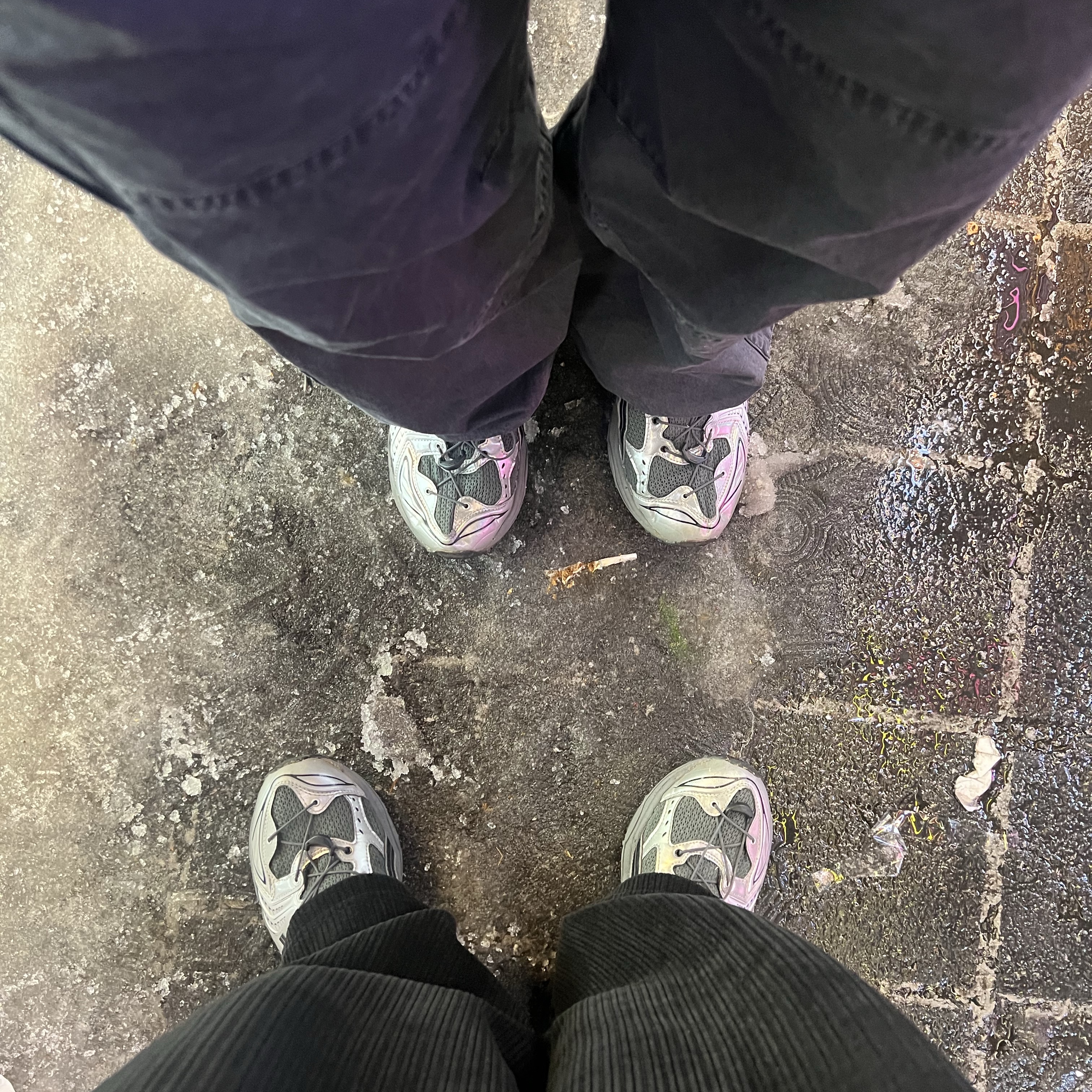 Asics x Unaffected Gel-Kayano 14 Silver Moon 착용 스타일