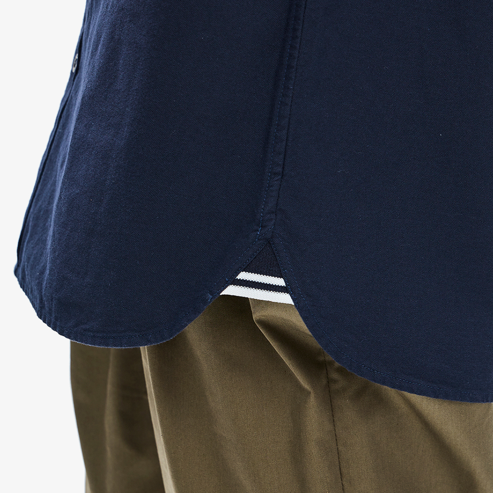 프레드페리 롱 슬리브 옥스포드 셔츠 네이비(Fred Perry Long Sleeve Oxford Shirt Navy) - 5