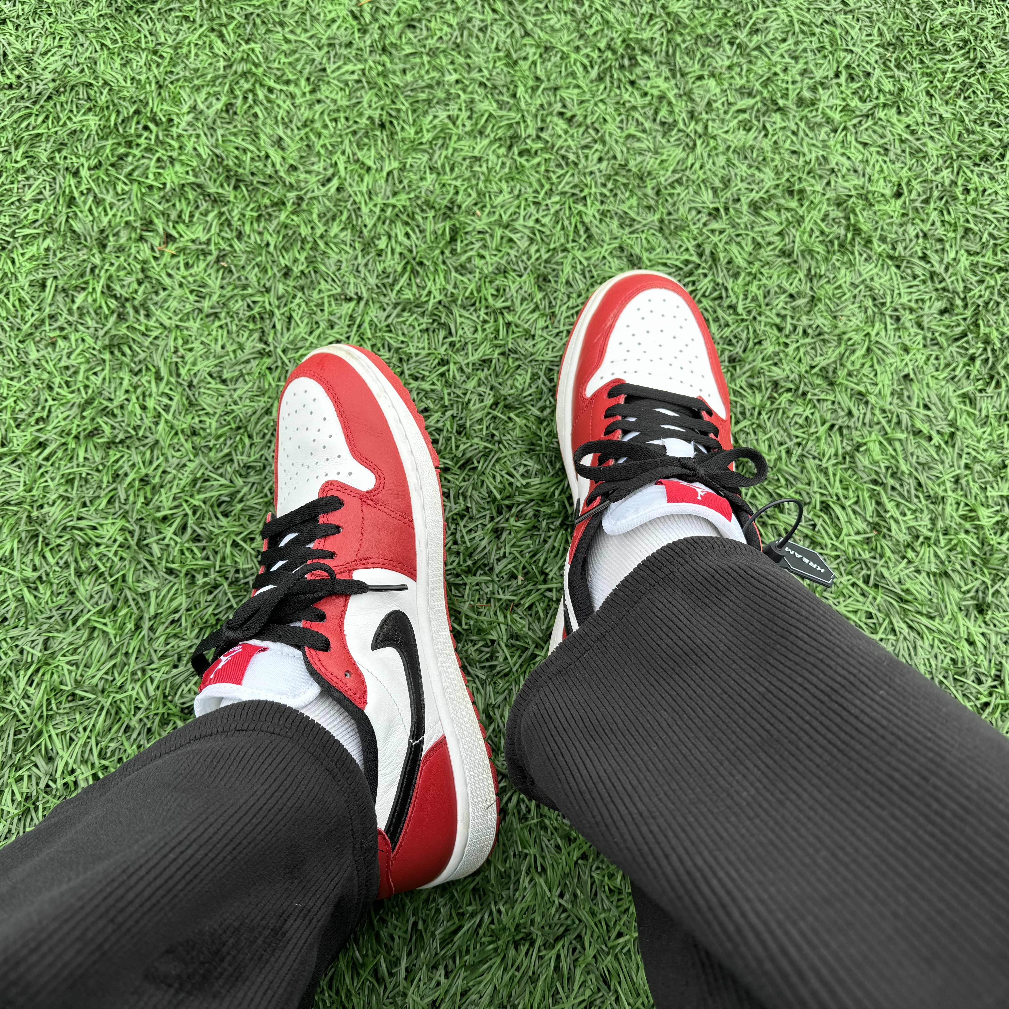 Jordan 1 Low Golf Chicago 착용 스타일