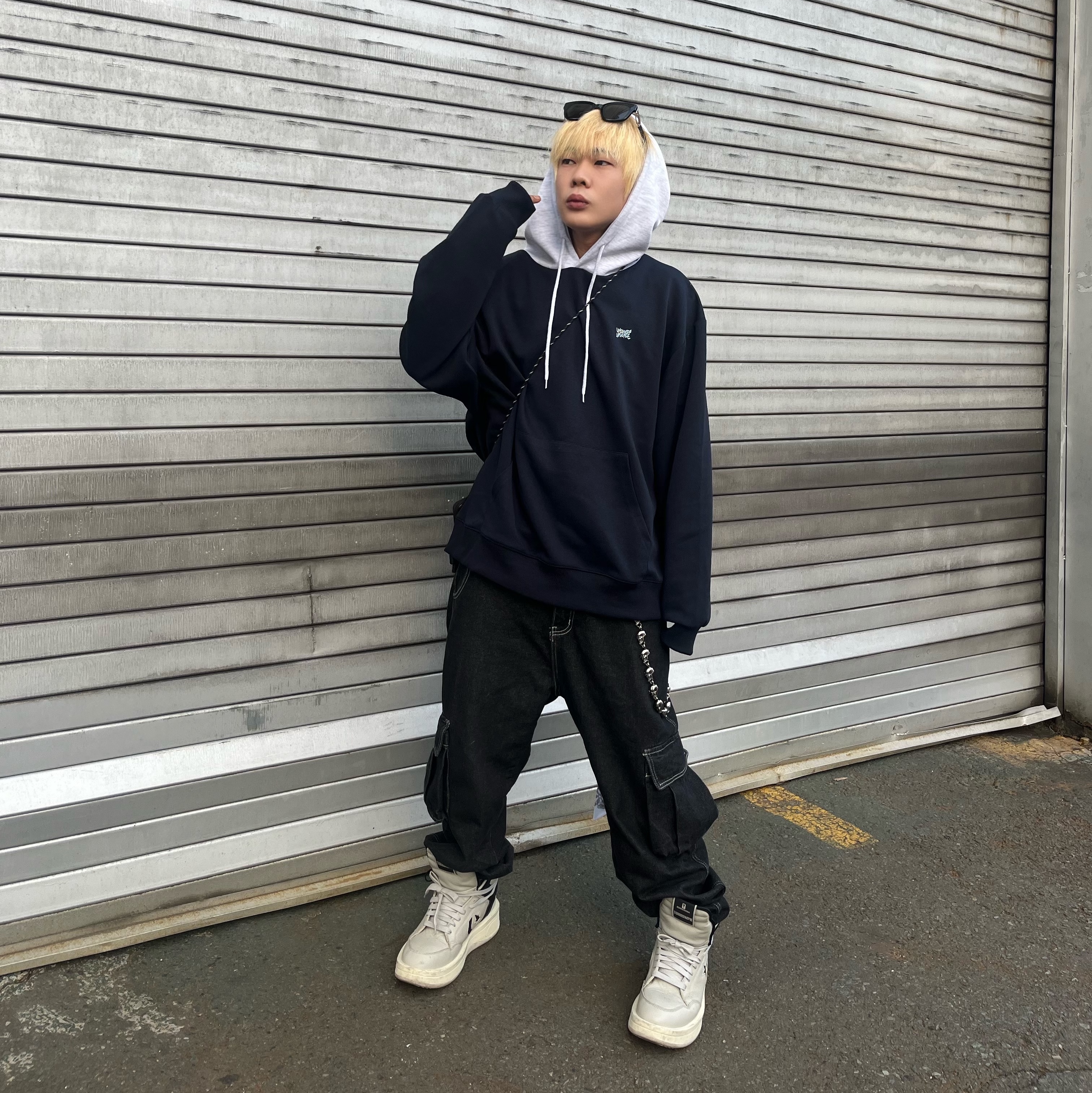 Converse x Drkshdw Turbowpn Pelican 착용 스타일 - 3