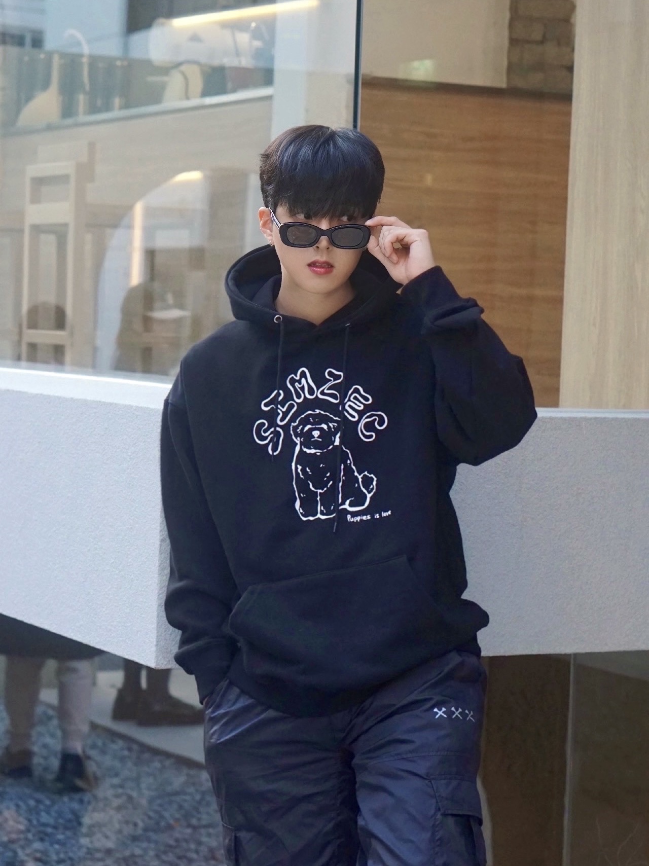 Nike Air Force 1 '07 Low White 착용 스타일 - 3