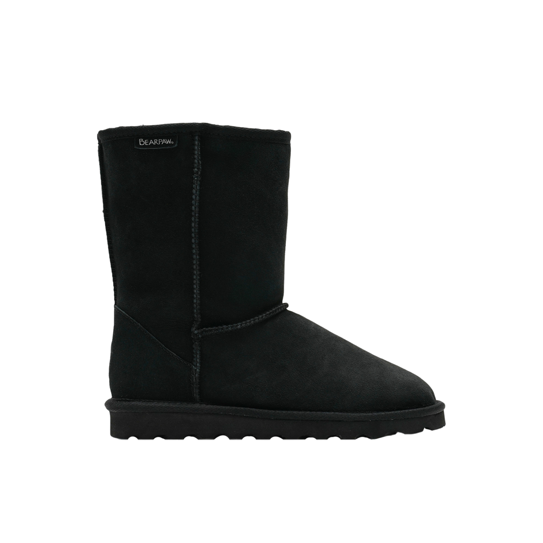 베어파우 엘르 숏 우먼즈 더블 페이스 블랙