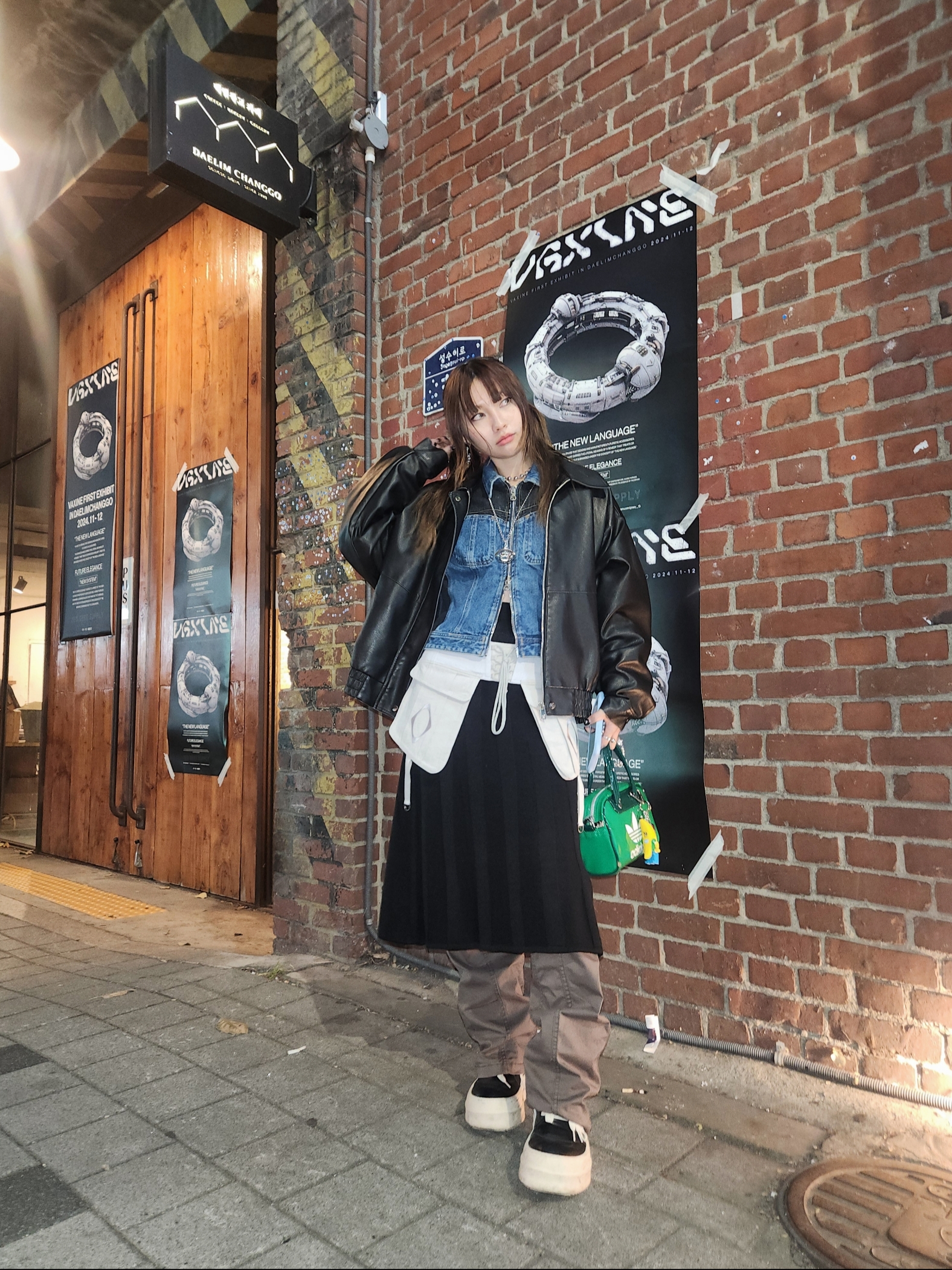 Rick Owens Porterville Geobasket Black Milk 착용 스타일 - 1