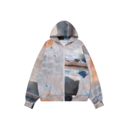 SEEN Printing Zip Hoodie People1