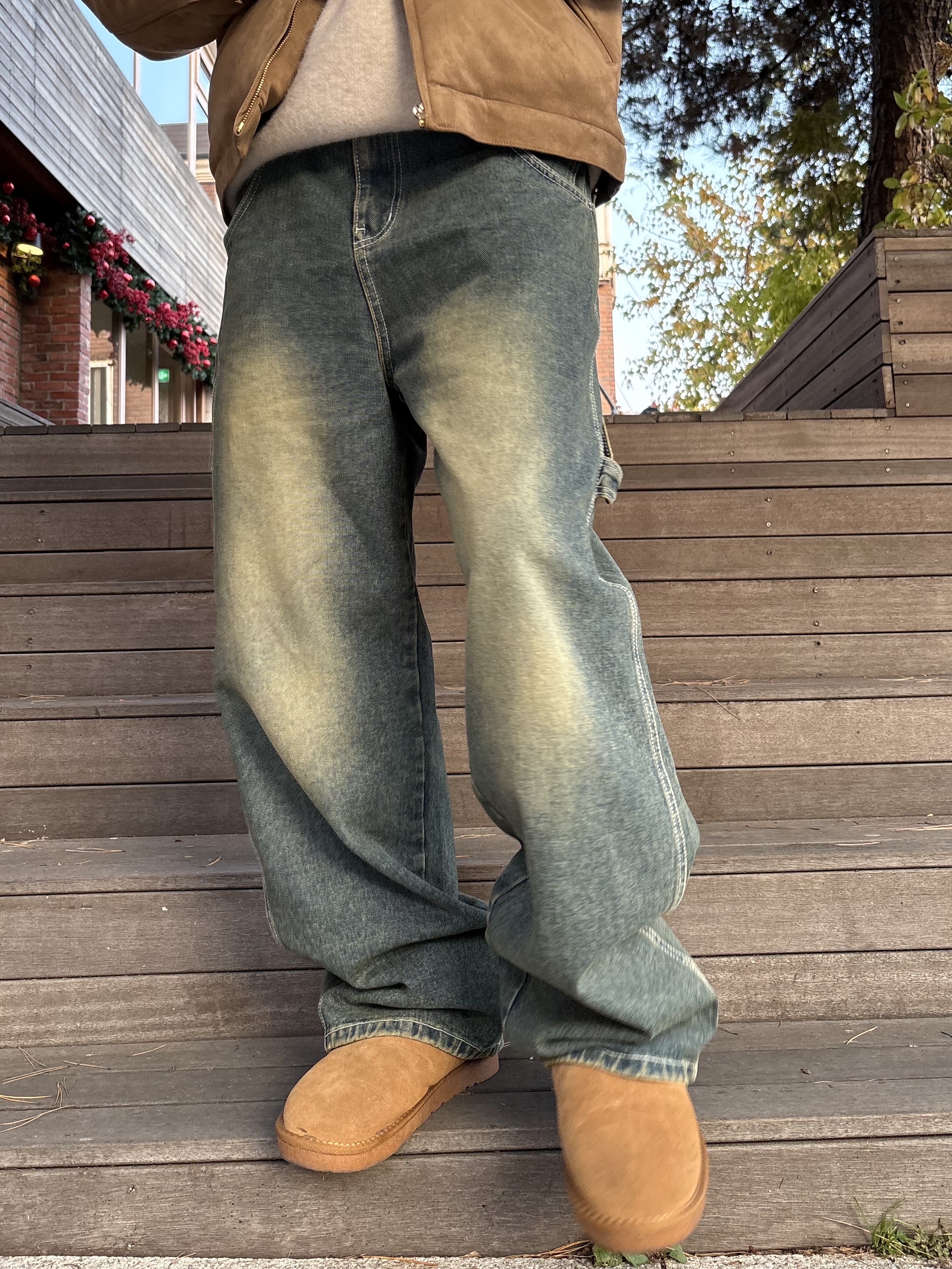 UGG Tasman Slipper Chestnut 착용 스타일 - 5