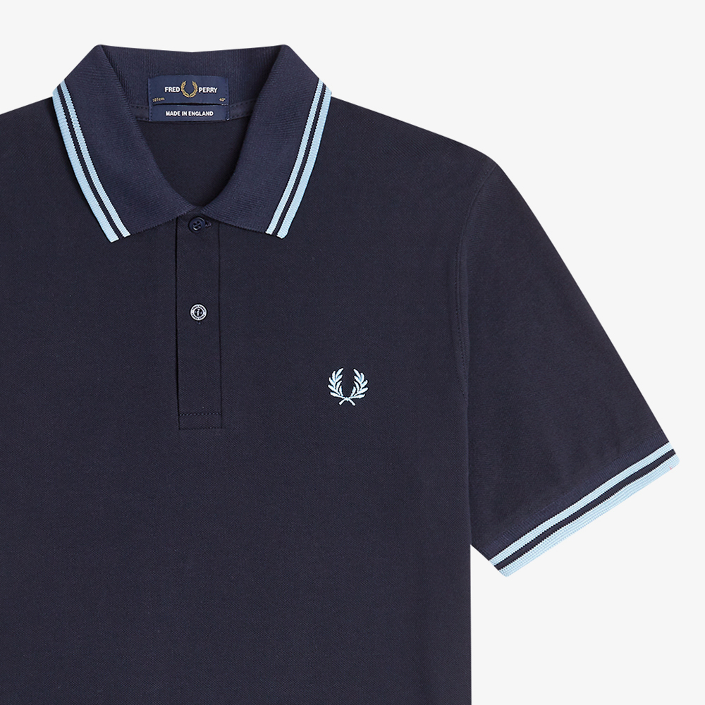 프레드페리 트윈 팁 프레드페리 셔츠 네이비(Fred Perry The Original Twin Tipped Fred Perry Shirt Navy) - 5