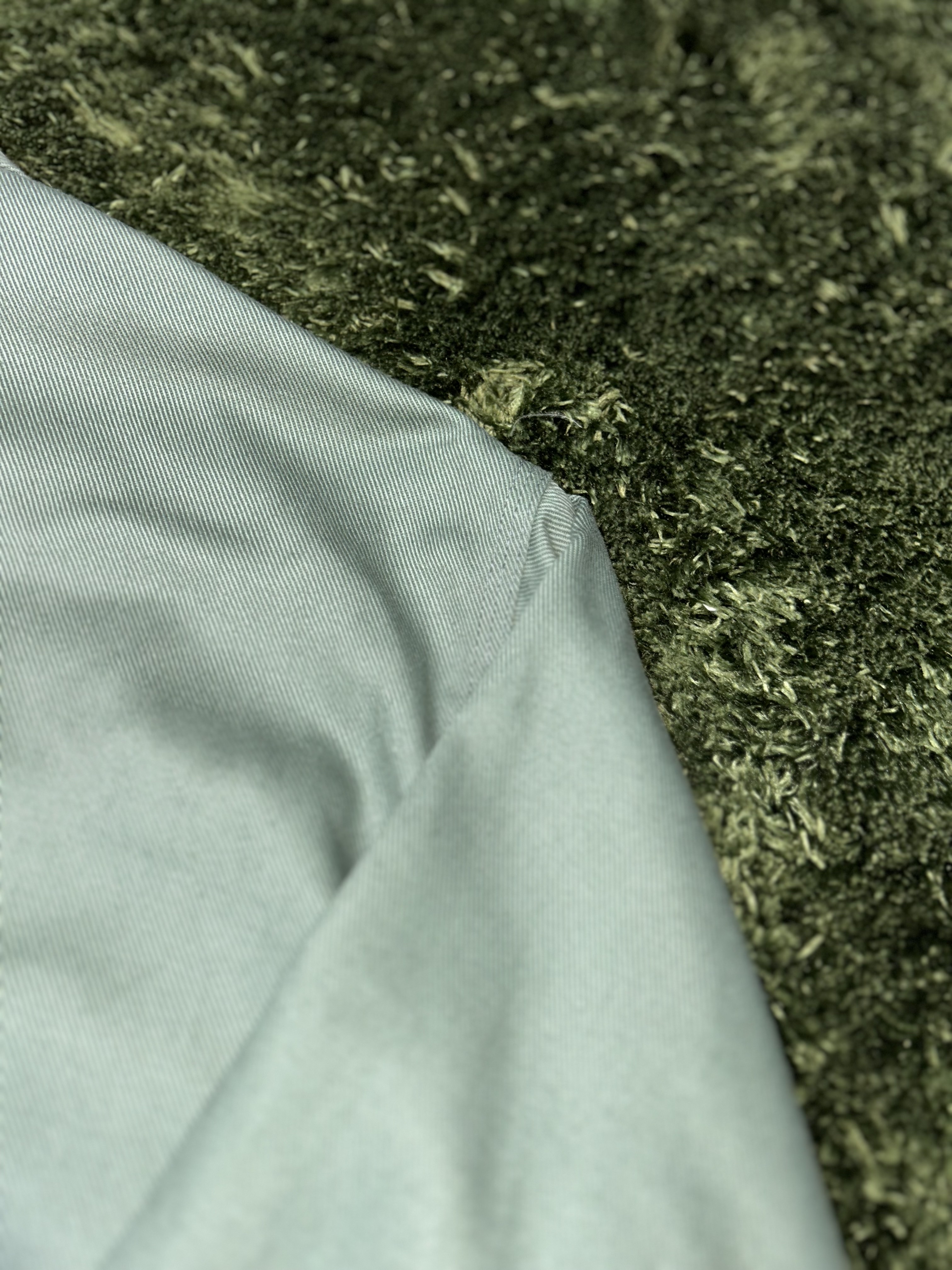 South2 West8 Cotton Twill Coach Jacket Khaki 착용 스타일 - 9