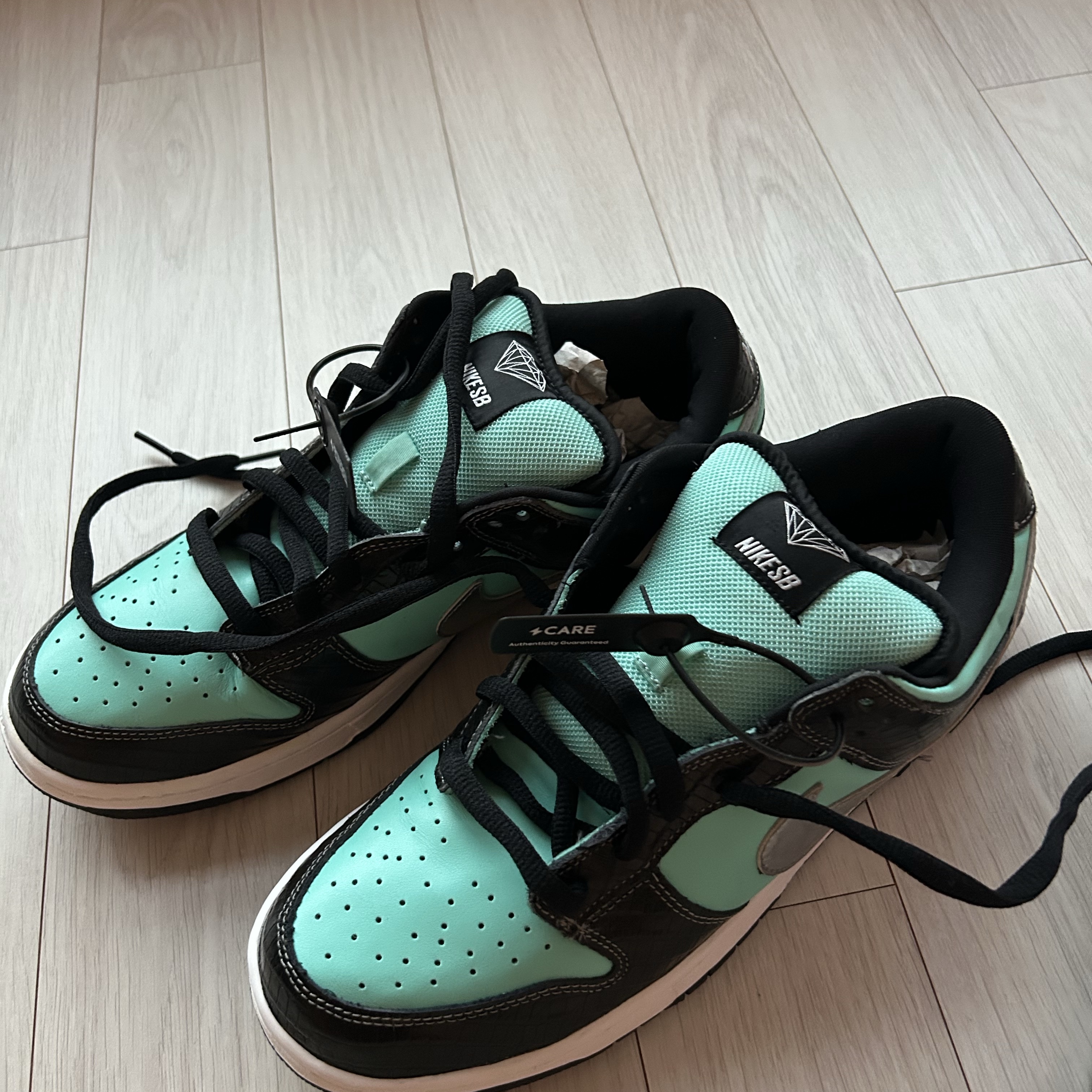 Nike x Diamond Supply Co. SB Dunk Low Tiffany 착용 스타일 - 3