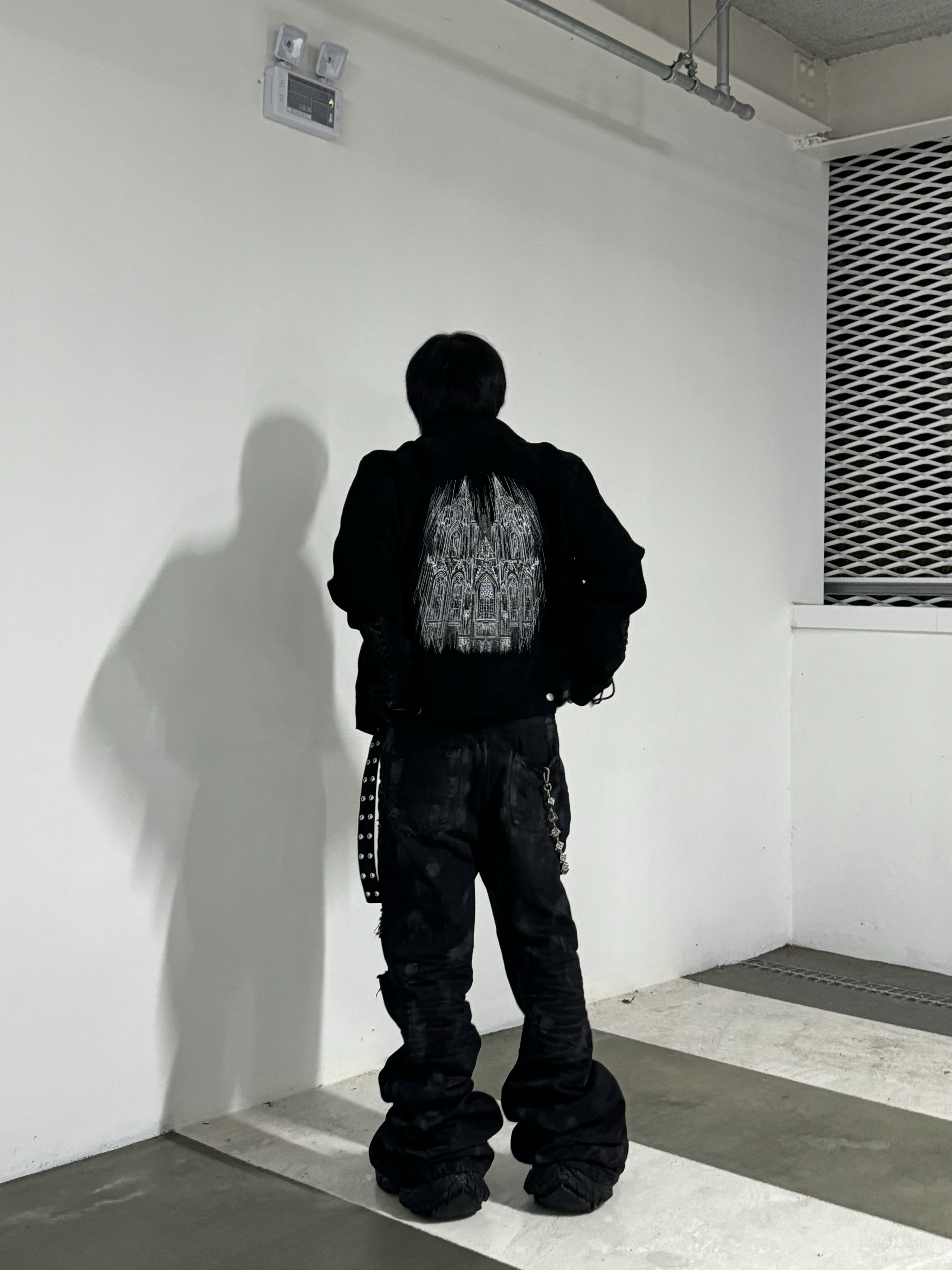 Balenciaga 10XL Sneakers Black 착용 스타일 - 1