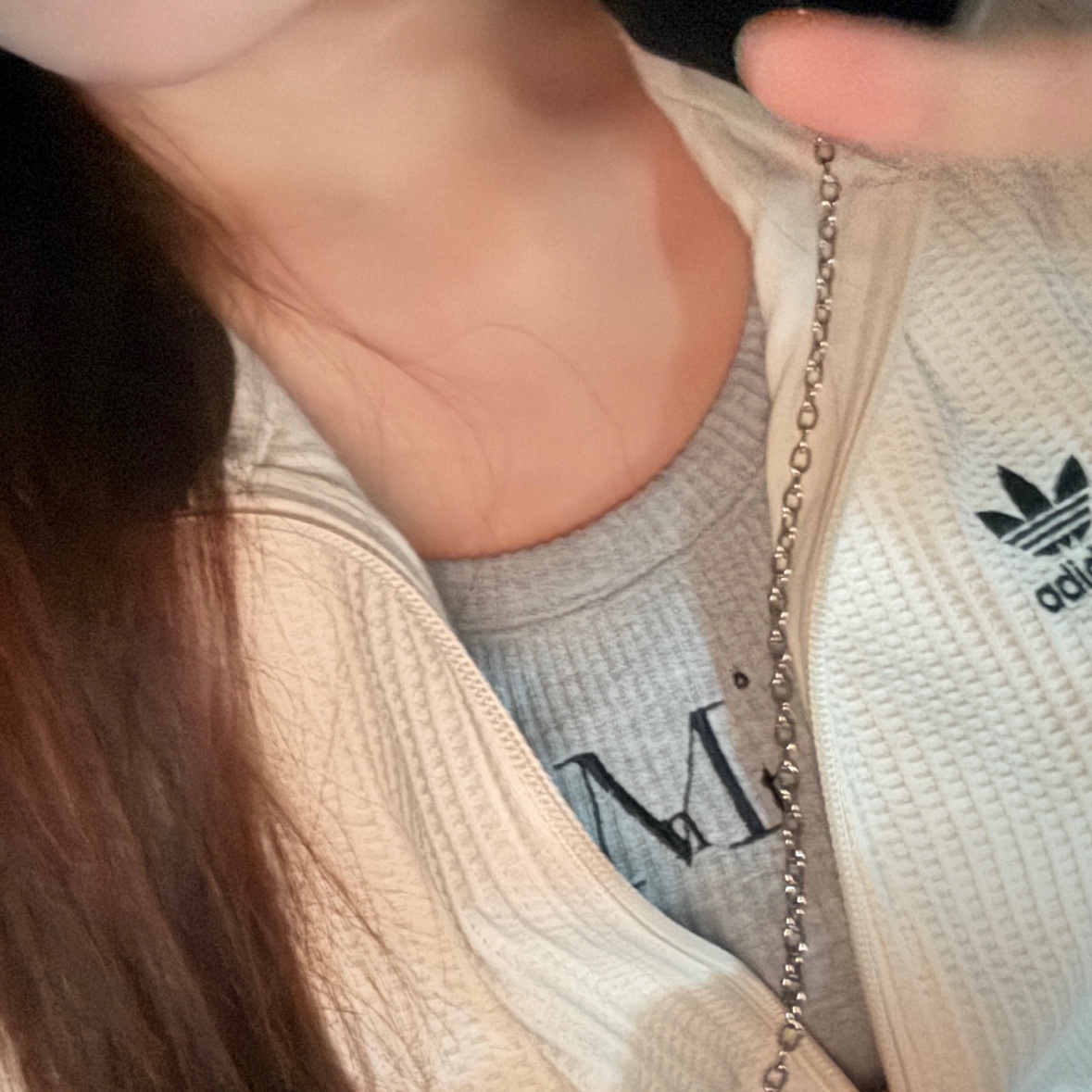 Adidas Waffle Beckenbauer Track Top Wonder White - KR Sizing 착용 스타일
