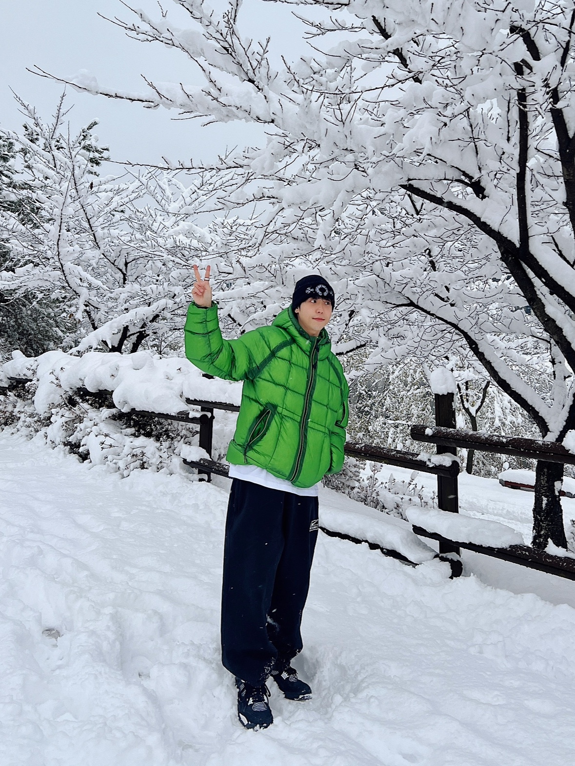 C.P. Company D.D. Shell Hooded Down Jacket Classic Green - 23FW, Jordan 4 Retro White Thunder 착용 스타일 - 2