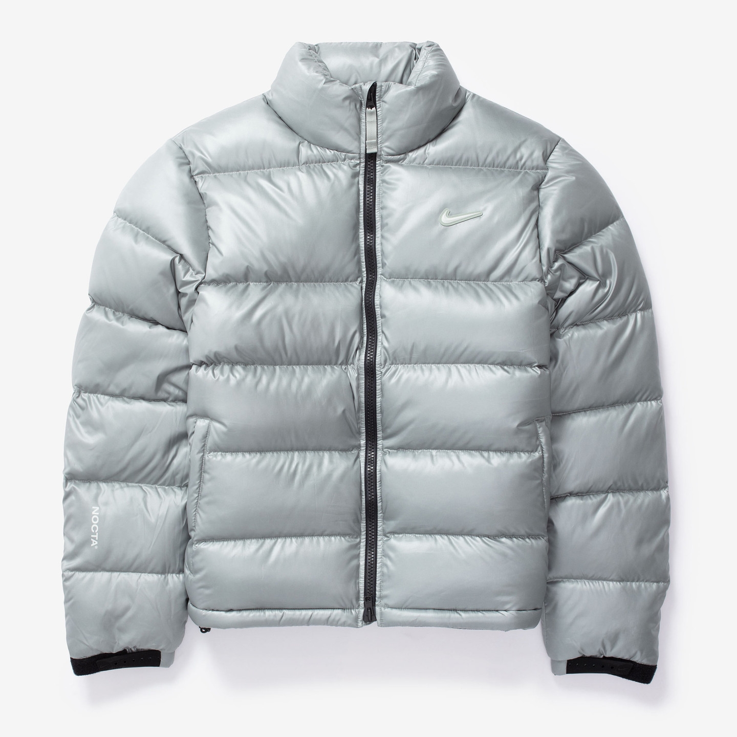 Nike x Drake Nocta Sunset Puffer Jacket Mica Green Cyber (FN8196-330) 착용 스타일 - 2