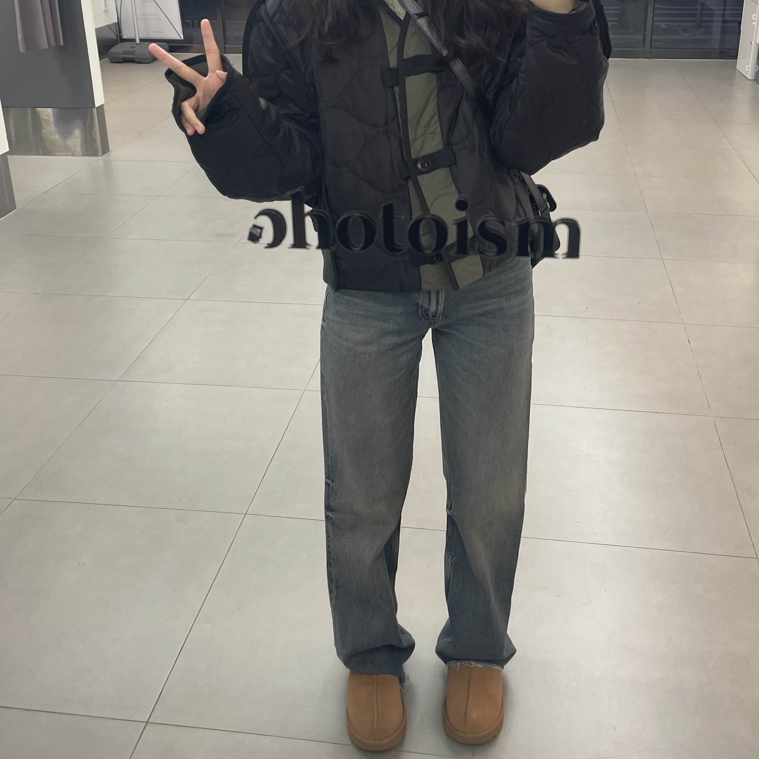 Timberland Premium 6 inch Waterproof Boot Wheat Nubuck - Wide, CDG '84-85 Staff Blouson Black 착용 스타일 - 4