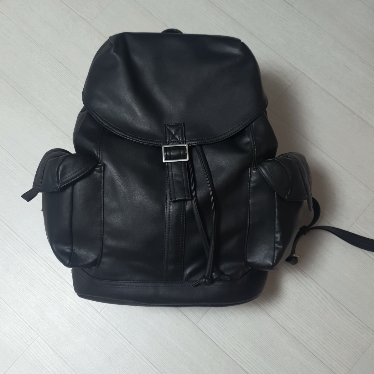 Zara Explorer Backpack Black, Ader Error x Zara Nylon Backpack 착용 스타일
