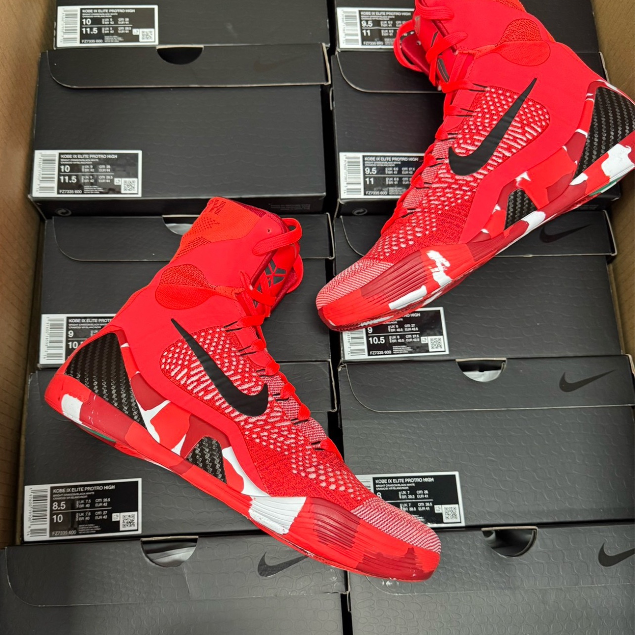 Nike Kobe 9 Elite Christmas 2014 착용 스타일