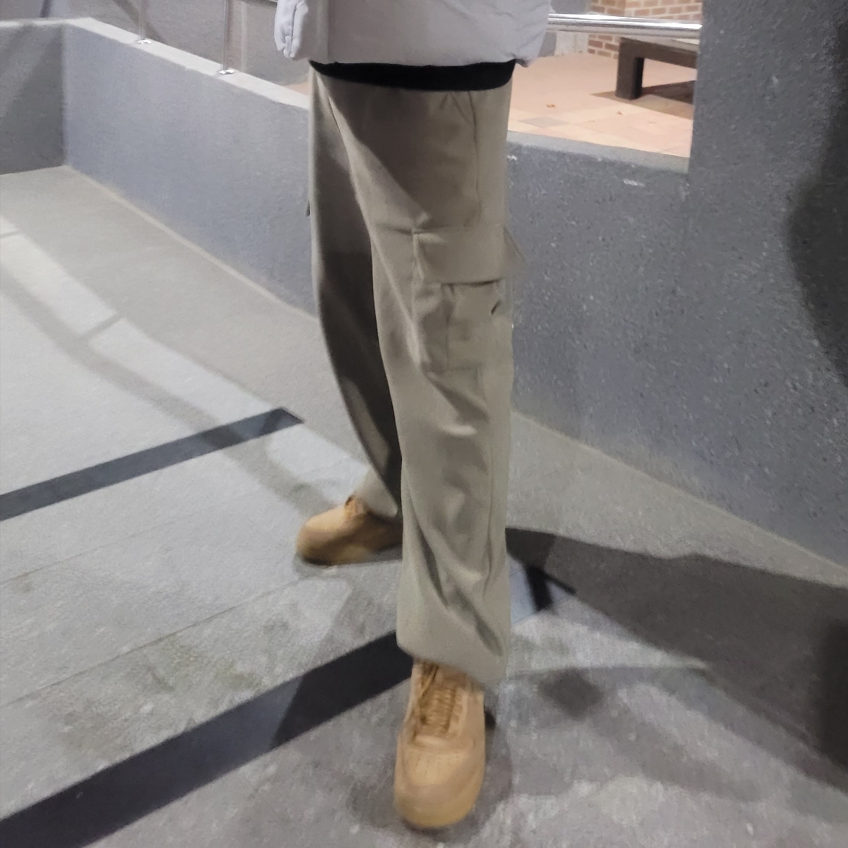 Nike Air Force 1 '07 WB Flax 착용 스타일
