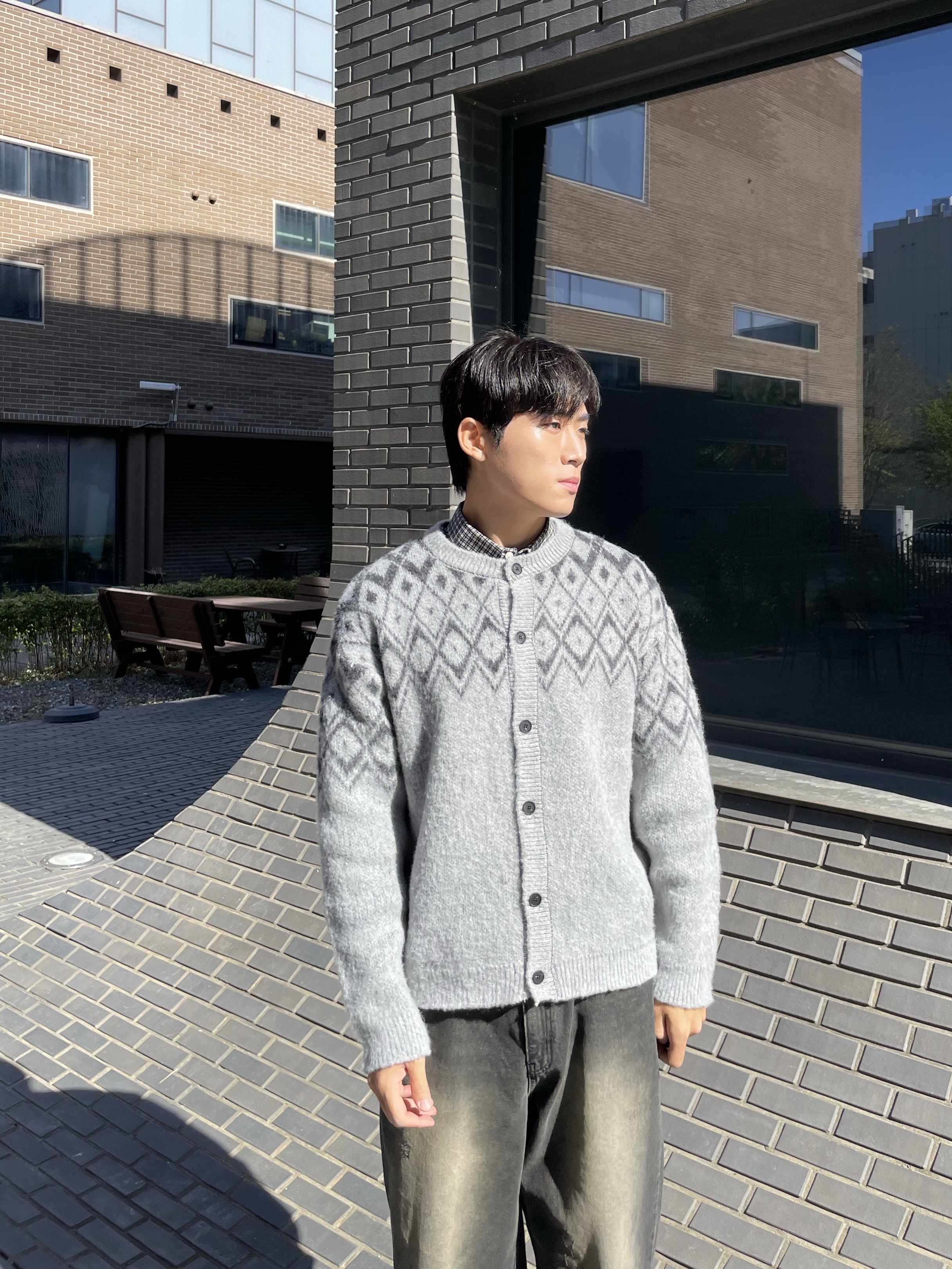 Kinchi Shower - 808 (a) Black 착용 스타일 - 4