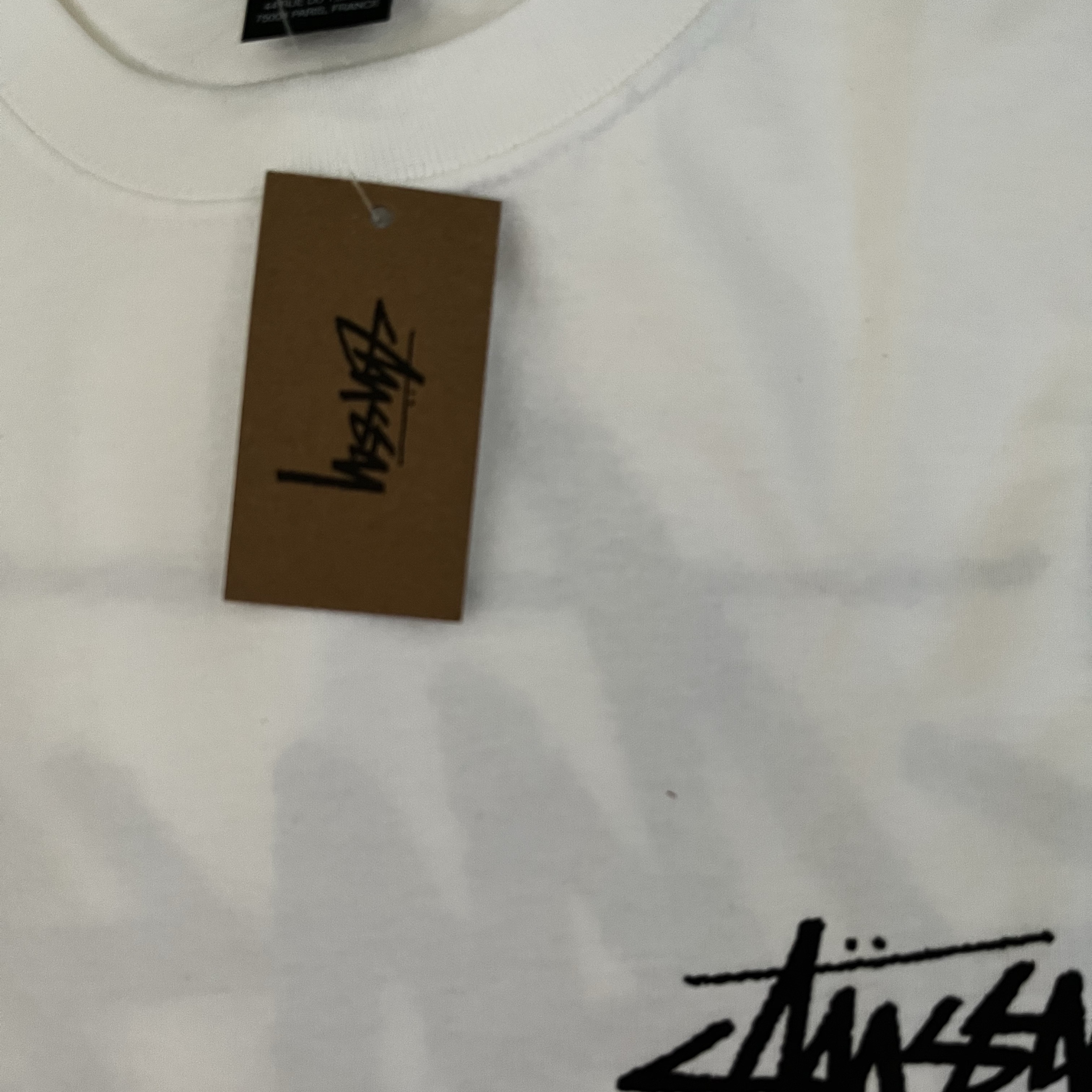 Stussy Basic Stussy T-Shirt Black 2024, 2025, Stussy Stock Honolulu T-Shirt Black 착용 스타일 - 6